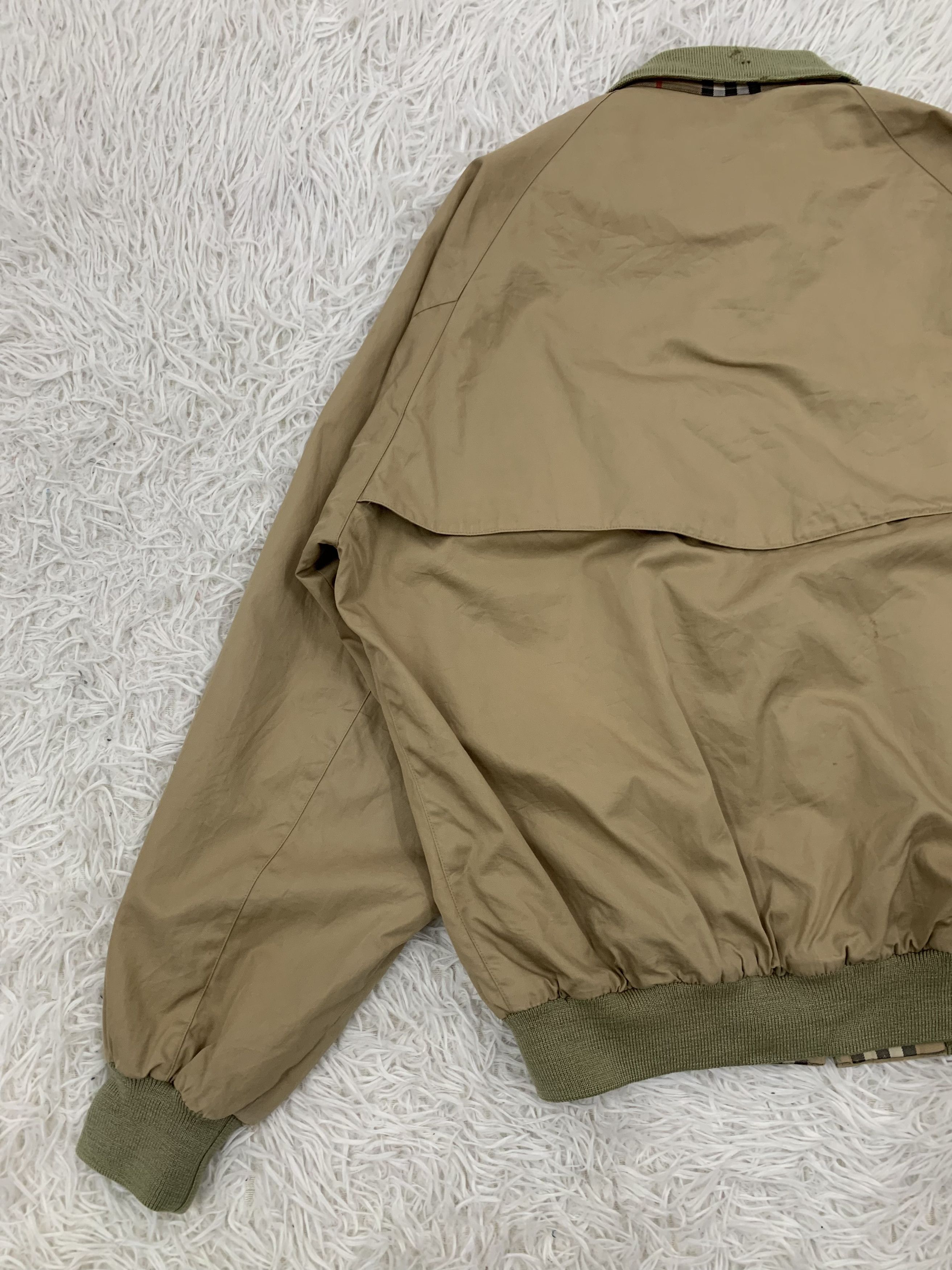 Burberry Vtg Burberrys Nova Checked Inner Jacket Harrington Style Size US L / EU 52-54 / 3 - 13 Thumbnail
