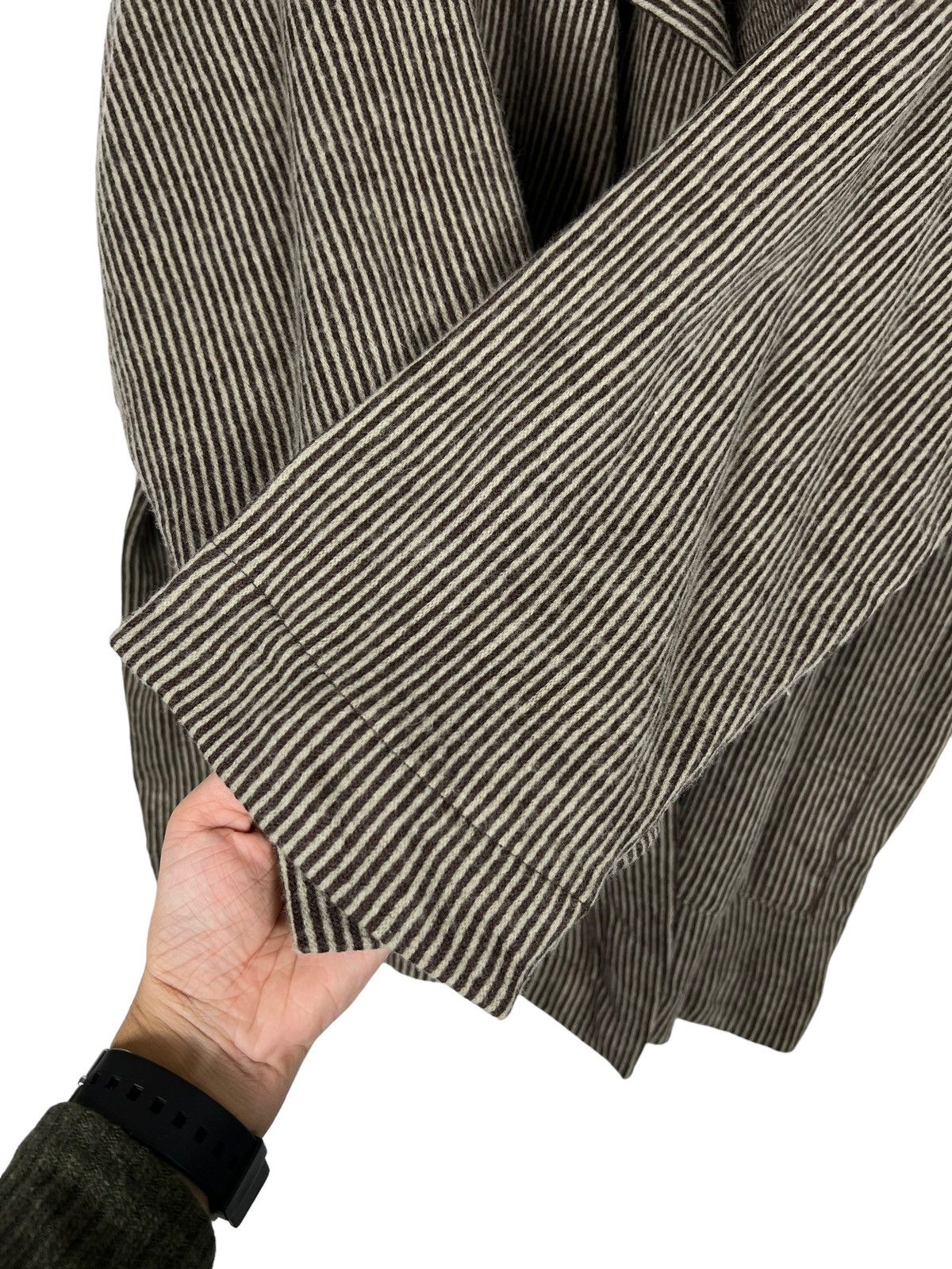 Issey Miyake 🔥 80s ISSEY MIYAKE STRIPE Size US M / EU 48-50 / 2 - 12 Thumbnail