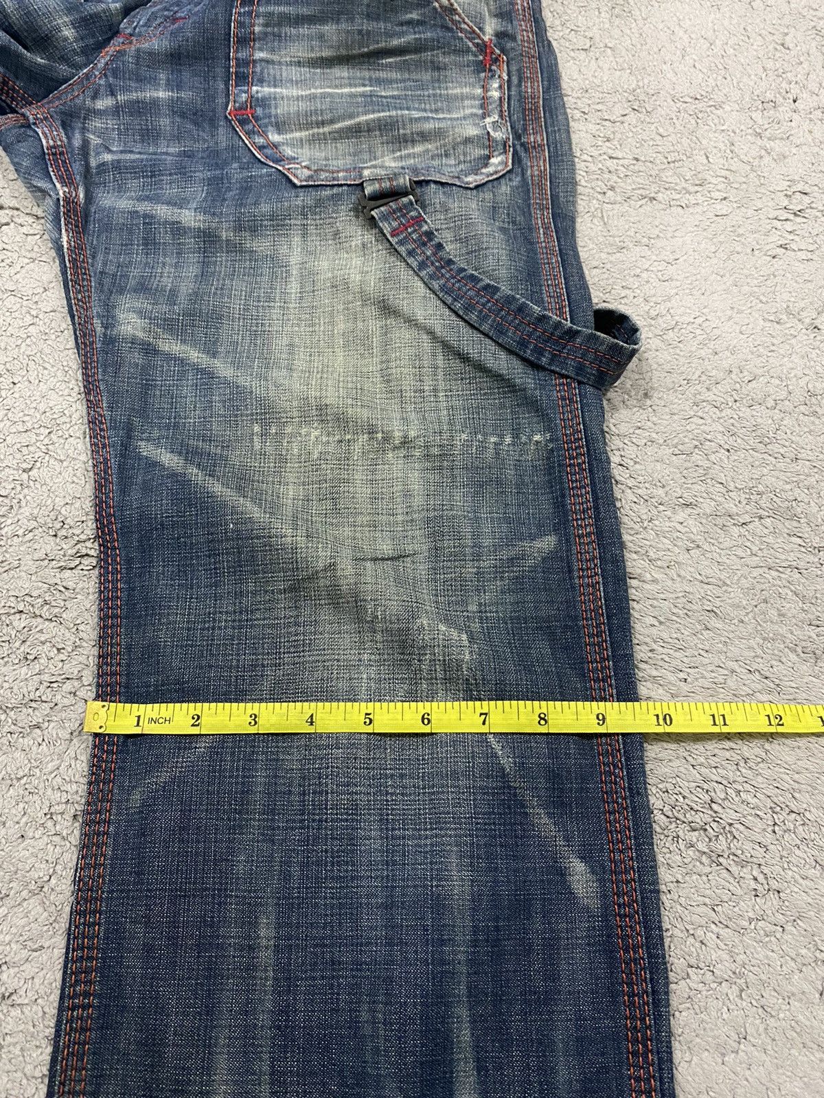 Edwin Edwin Bluetrip Bondage Punks Style Denim Pants Size US 33 - 20 Thumbnail