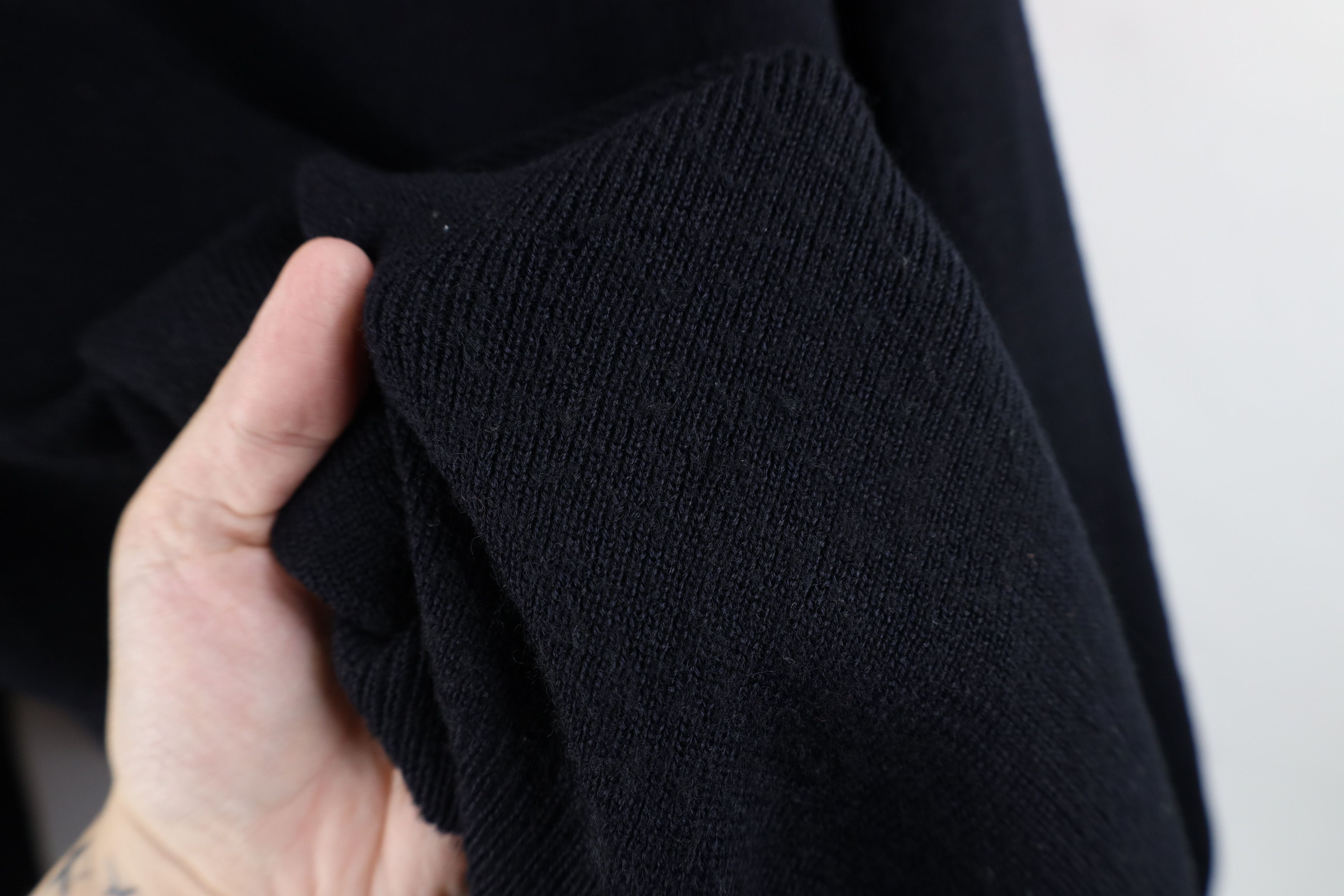 Vintage Vintage 90s Streetwear Wool Blend Knit Mock Neck Sweater Size US M / EU 48-50 / 2 - 5 Thumbnail