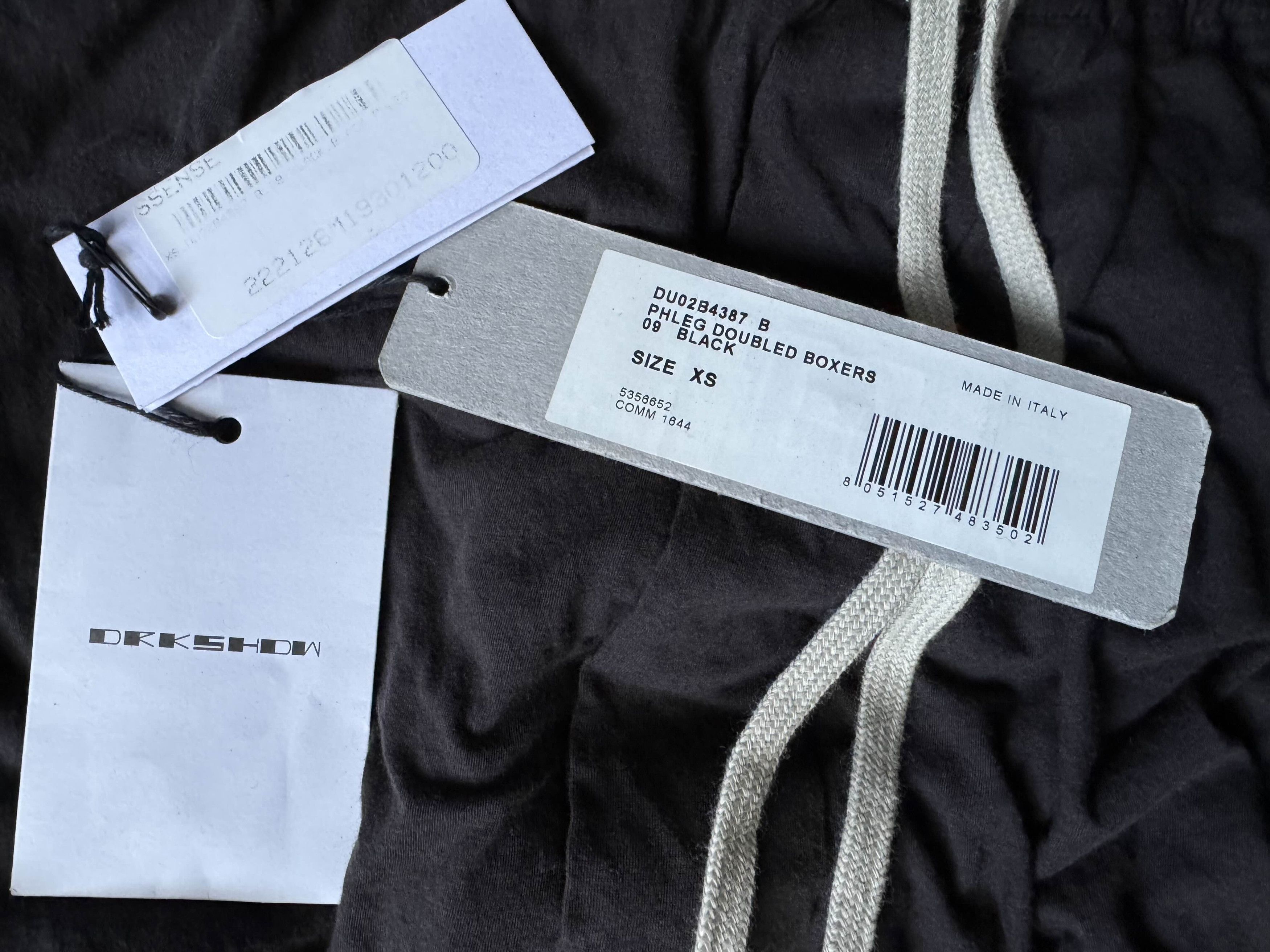 Rick Owens Drkshdw Rick Owens Drkshdw Phleg Doubled Boxers Size US 28 / EU 44 - 4 Thumbnail
