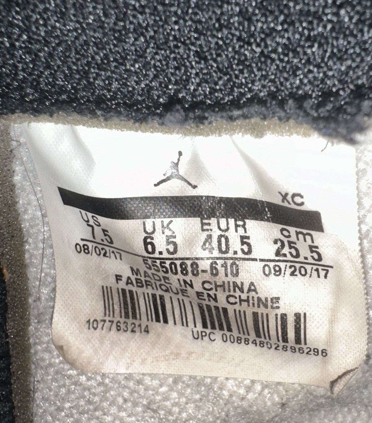 Jordan Brand Jordan 1 bred toe Size US 7.5 / EU 40-41 - 6 Thumbnail