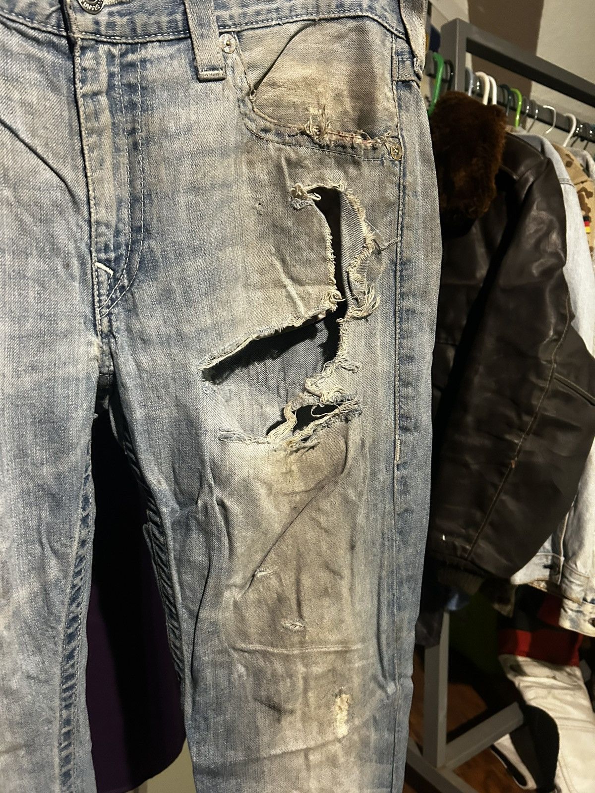 True Religion True Religion Straight Cut Jeans Size US 36 / EU 52 - 4 Thumbnail