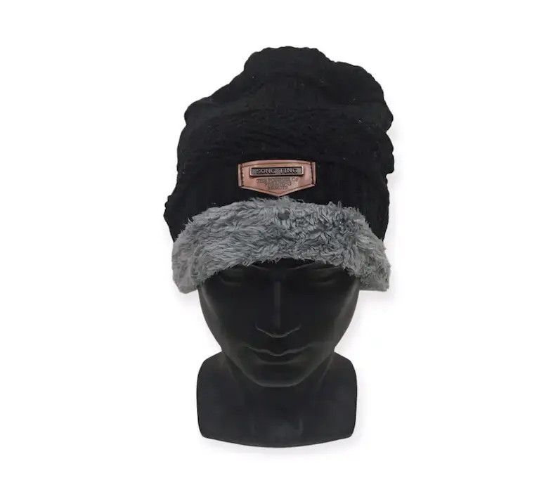image of Plain Beanie Hat, Men's