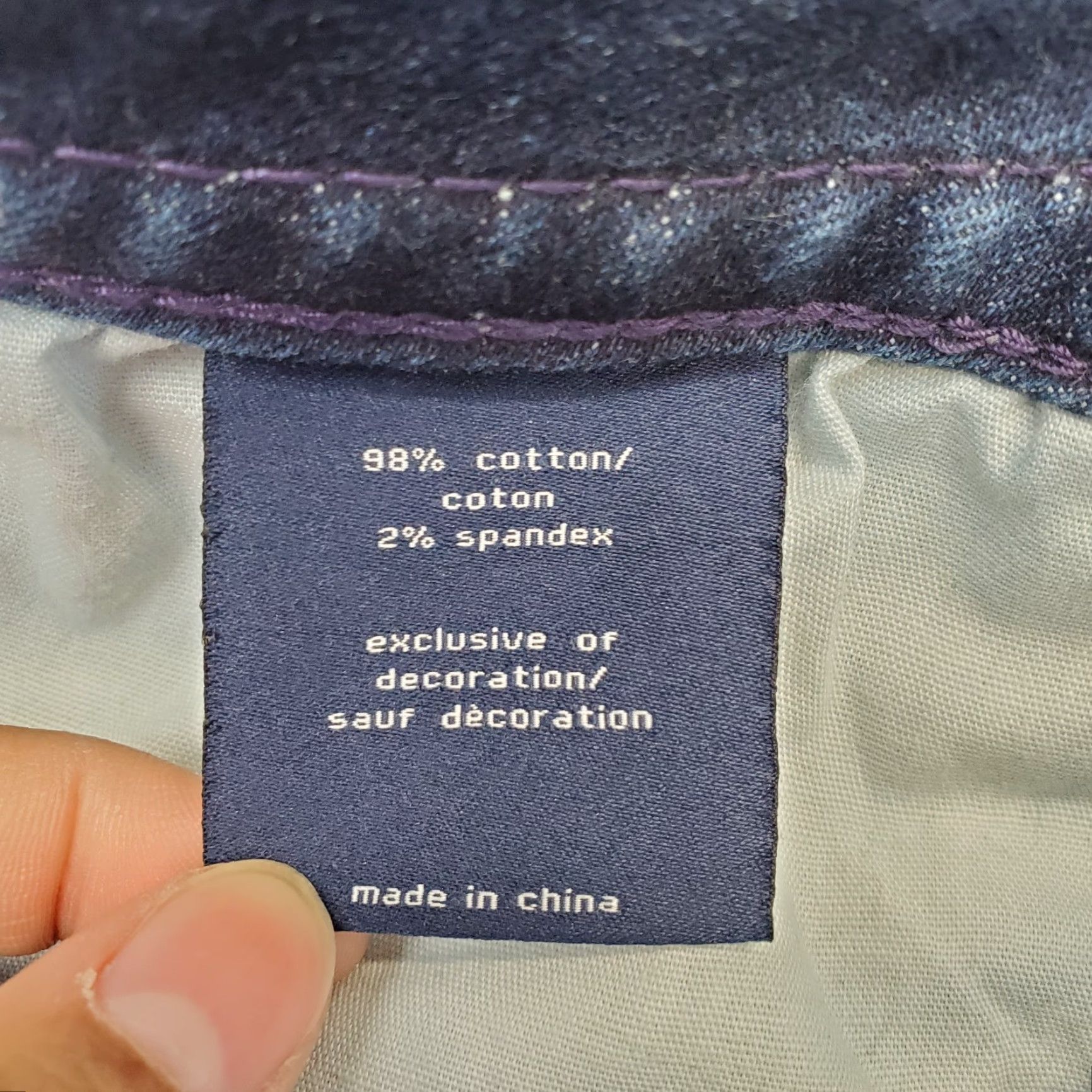 Vintage VIGOSS Womens 6 Jeans Boyfriend Denim Blue Pocket 5-Pocket Embellished Pockets Size 6 Slim? Size 28" / US 6 / IT 42 - 7 Thumbnail