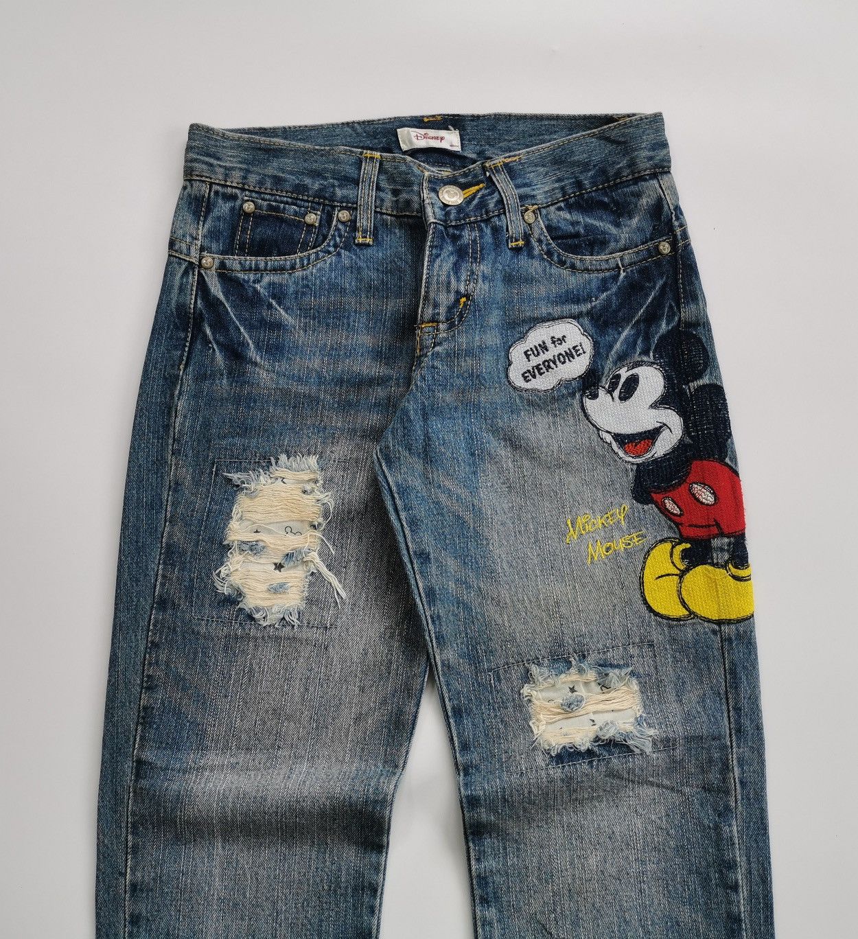 Vintage Vintage Mickey Disney Jeans Size US 29 - 1 Thumbnail