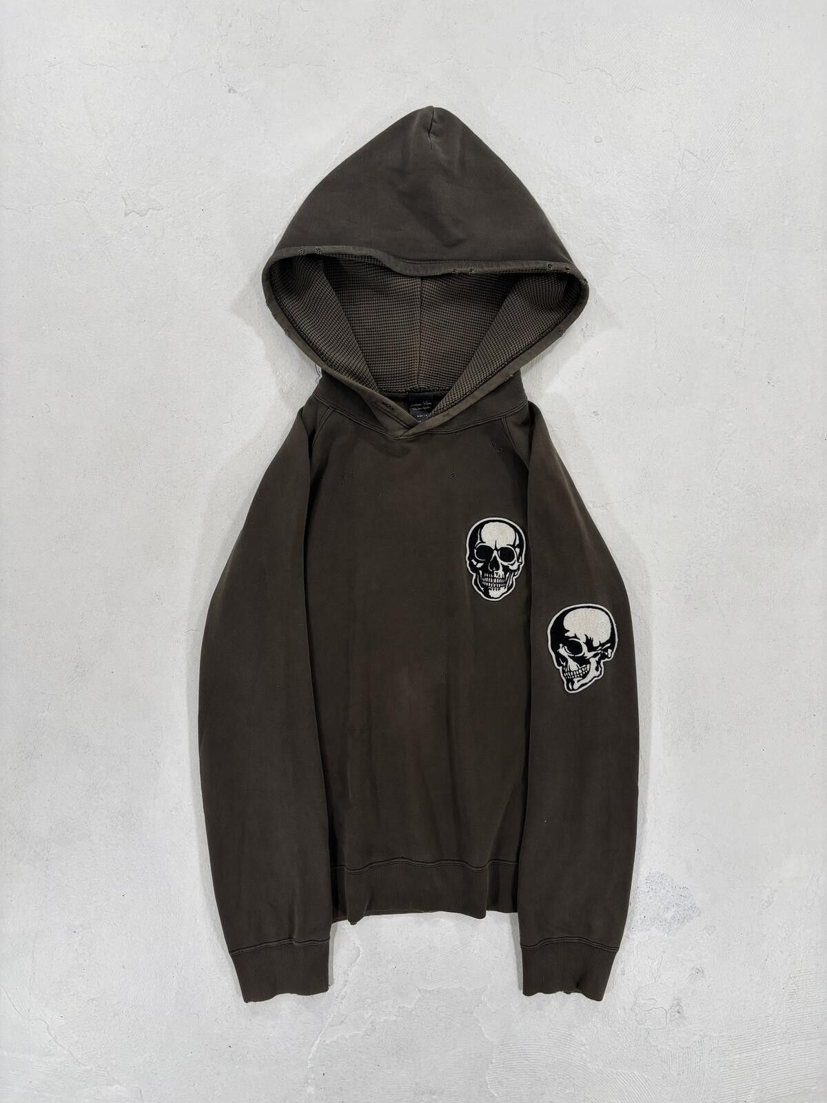 トップス archive number nine skull zip hoodie Number (N)ine 04ss Number nine skull zip hoodie archive size 2