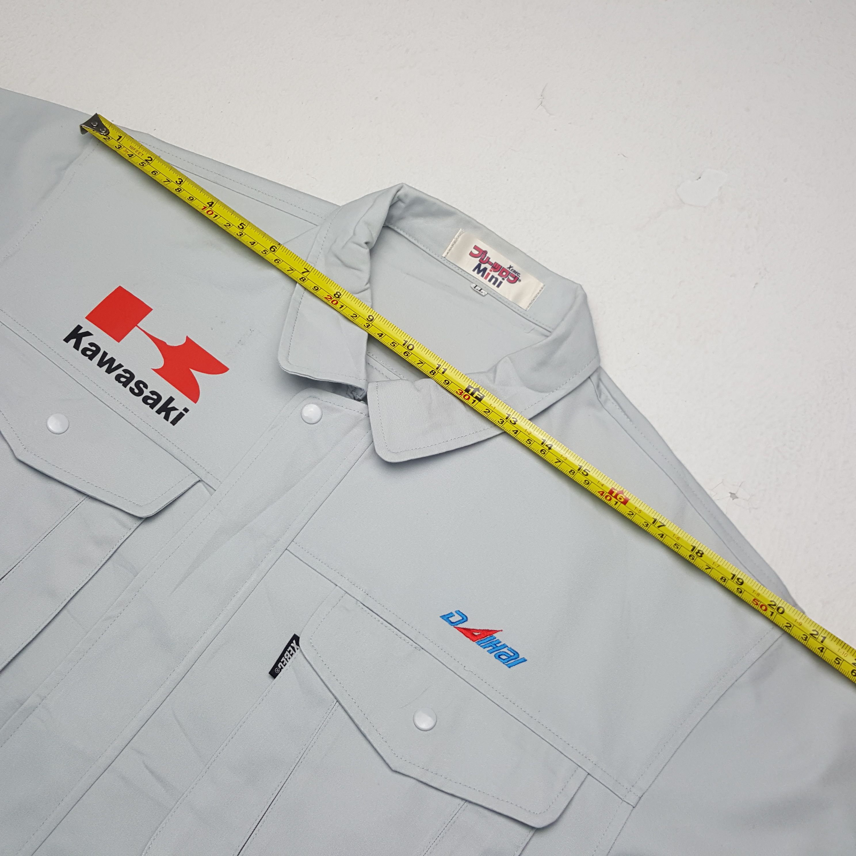 Japanese Brand × Vintage Vintage Kawasaki Sport Racing Custom Art Jacket Size US L / EU 52-54 / 3 - 6 Thumbnail