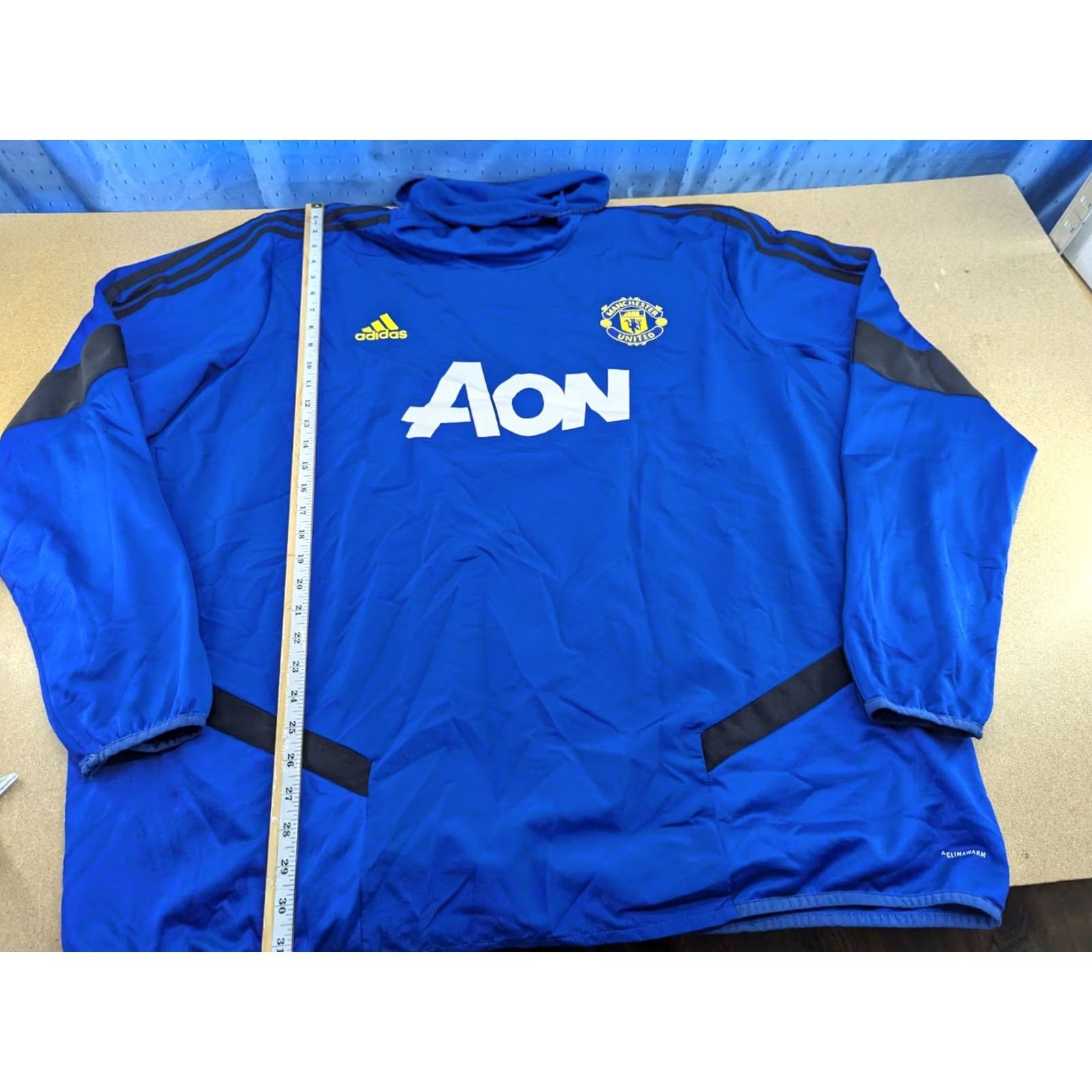 Nike Nike Manchester United Training Top 2019 Mens 2XL Football Blue Nike Shirt Adult Jersey Sports Quick Dry Size US XXL / EU 58 / 5 - 6 Thumbnail