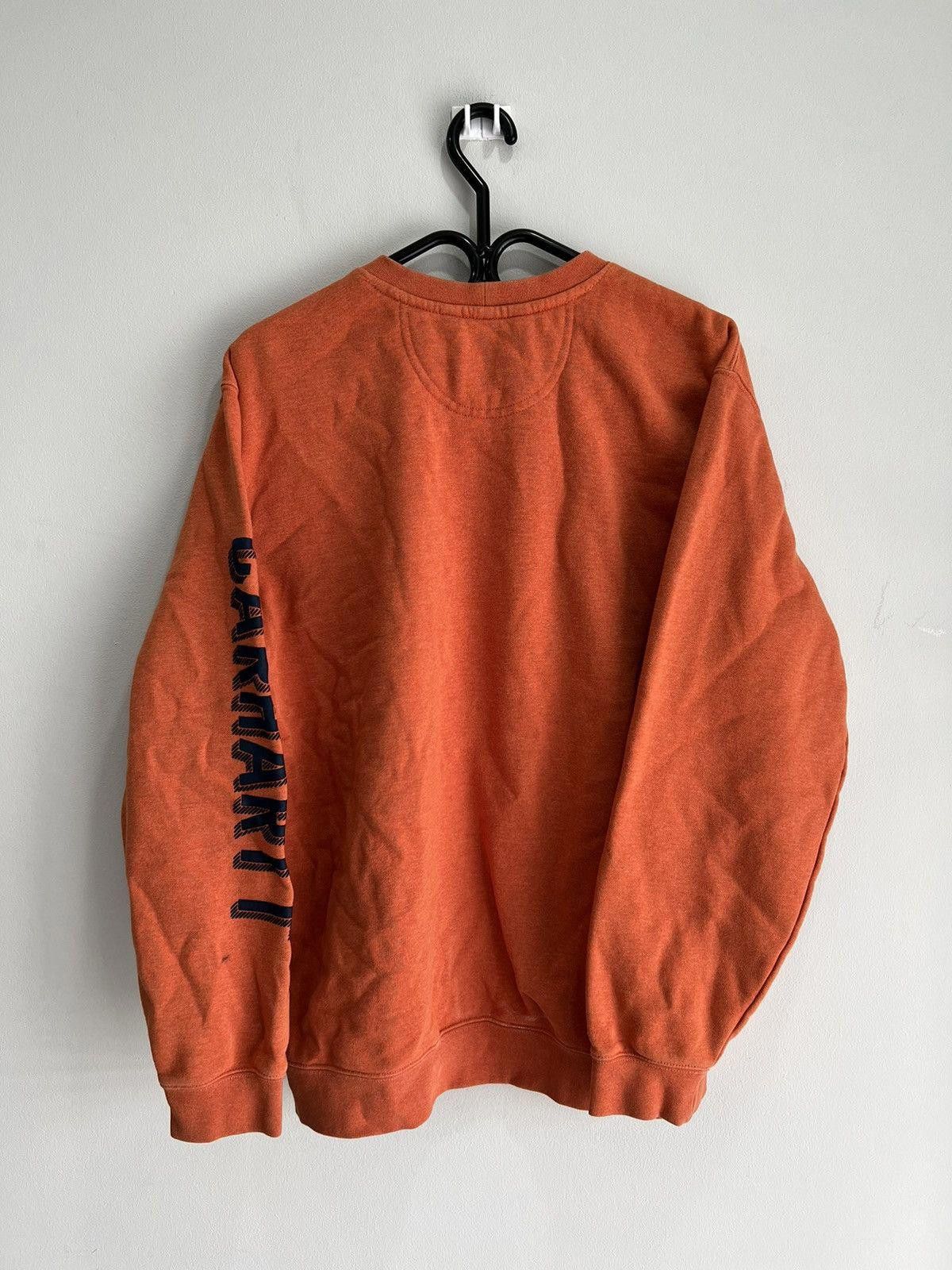 Vintage Vintage Carhartt Sweater Crewneck spellout Size US L / EU 52-54 / 3 - 2 Thumbnail