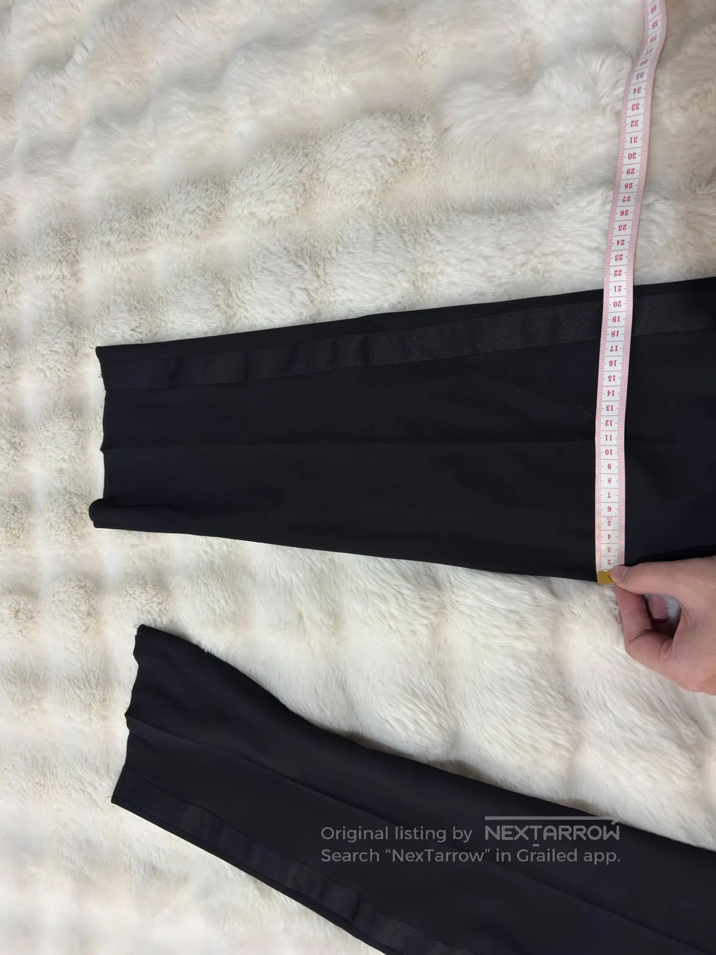 Saint Laurent Paris Saint Laurent Paris Smoking Pants| Size US 32 / EU 48 - 9 Thumbnail
