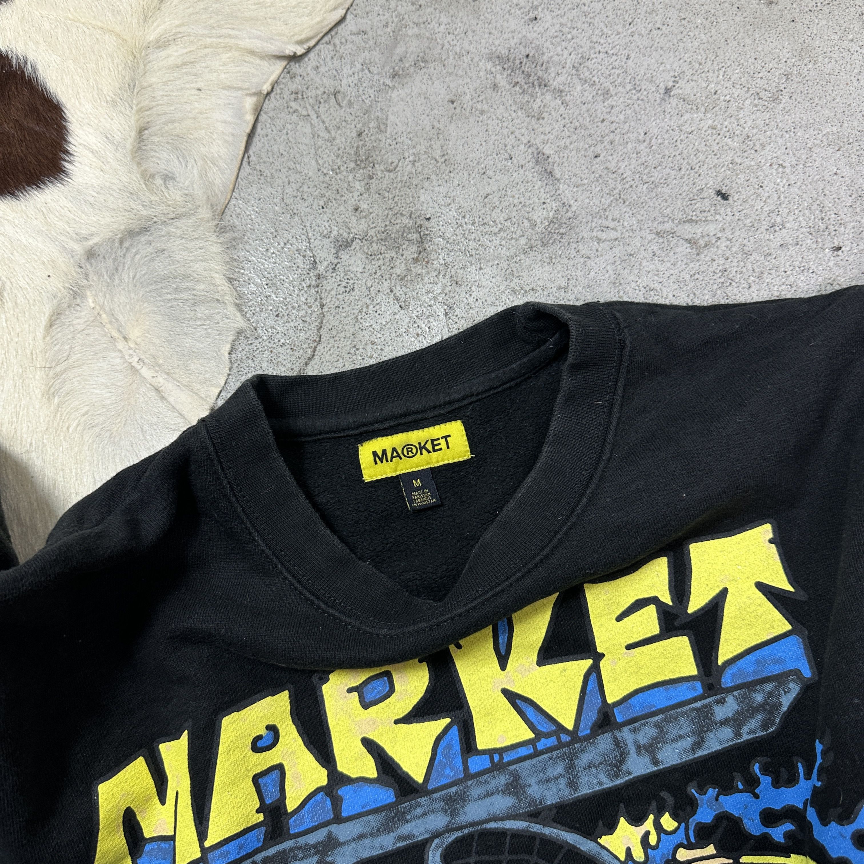 Vintage Vintage Streetwear Skater Chinatown Market Sweatshirt Y2K Size US M / EU 48-50 / 2 - 3 Thumbnail