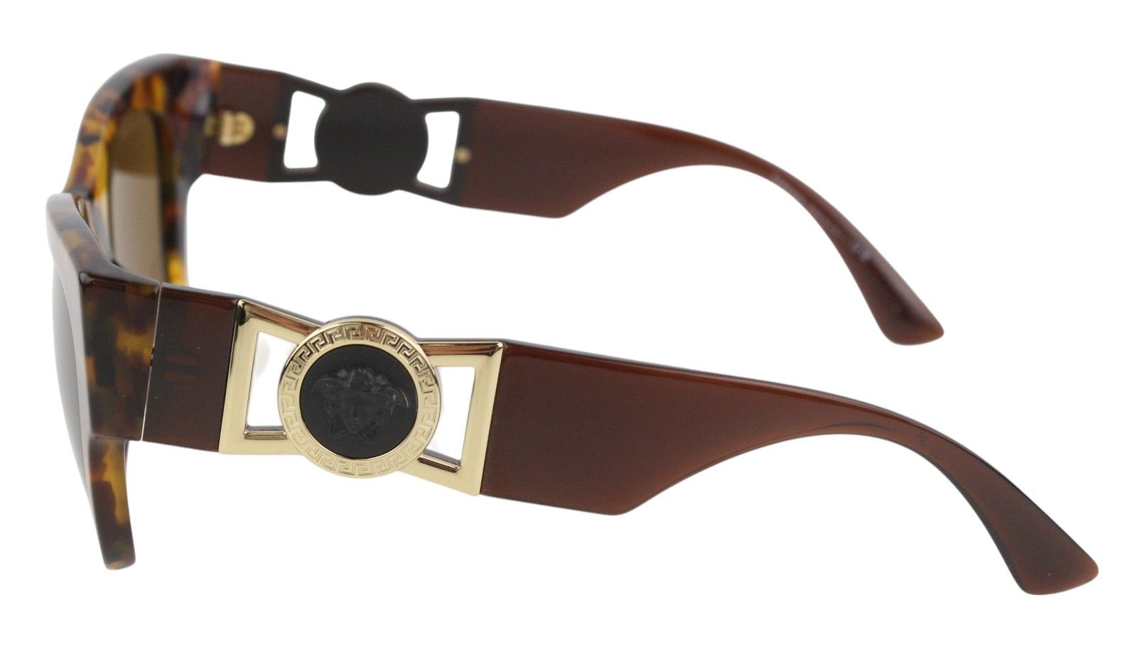 Versace 4415 OS Brown Animal Print Cat Eye 84810 Size ONE SIZE - 4 Thumbnail