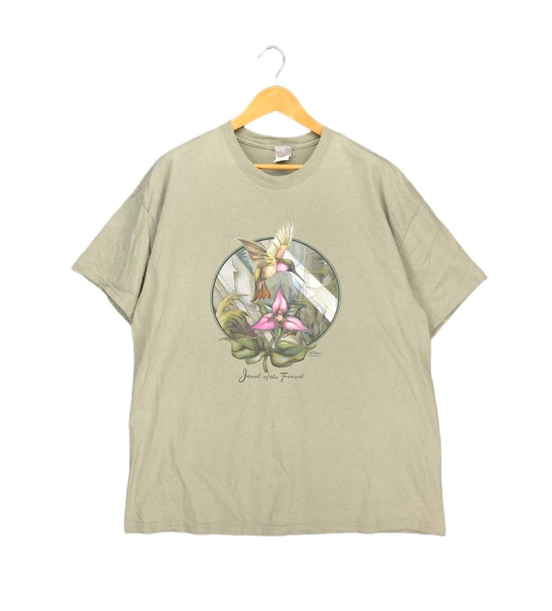 Hanes JEWEL OF THE FOREST by Polar Graphics T Shirt #1286-44 Size US XL / EU 56 / 4 - 1 Thumbnail