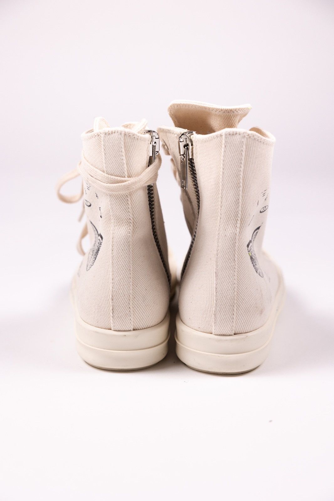 Rick Owens × Rick Owens Drkshdw Rick Owens DRKSHDW High Top Sneakers Size US 5 / IT 35 - 6 Thumbnail