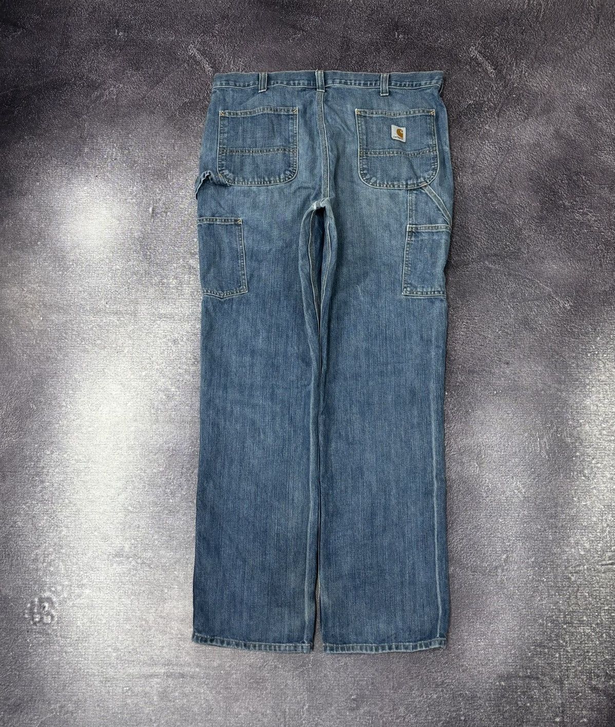 Carhartt Vintage Carhartt Y2K Hype Relaxed Fit Faded Work Denim Jeans Size US 38 / EU 54 - 1 Thumbnail