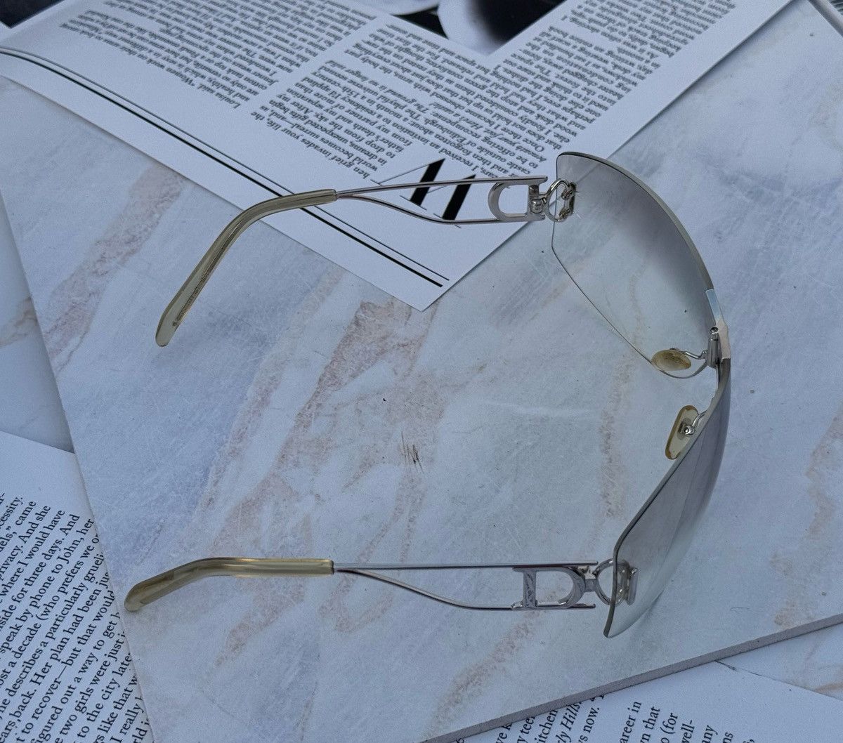 Dior Dior Galliano vintage sunglasses Diorella Size ONE SIZE - 23 Thumbnail
