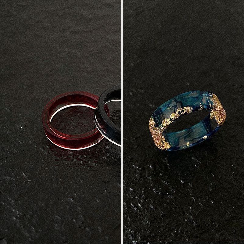 Jewelry Dark Jewelry Rings Open Size Chrome Ring (Size 7-13) Size ONE SIZE - 6 Thumbnail