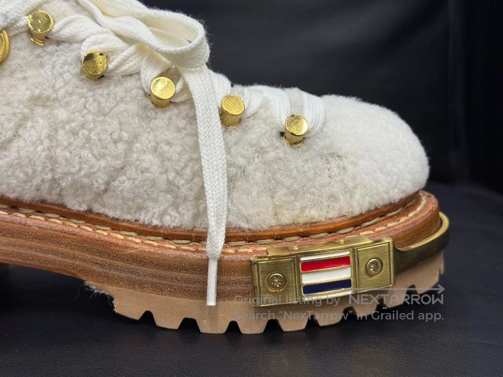 Thom Browne Thom Browne Shearling Ankle Boots. Size US 5 / IT 35 - 3 Thumbnail