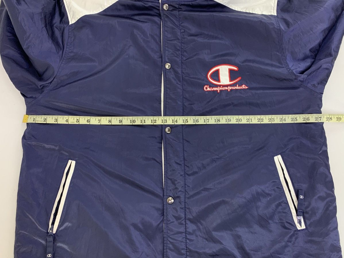 Champion 90s Padded Champion Coach Parka Hooded Button Sherpa Inner Size US XL / EU 56 / 4 - 12 Thumbnail