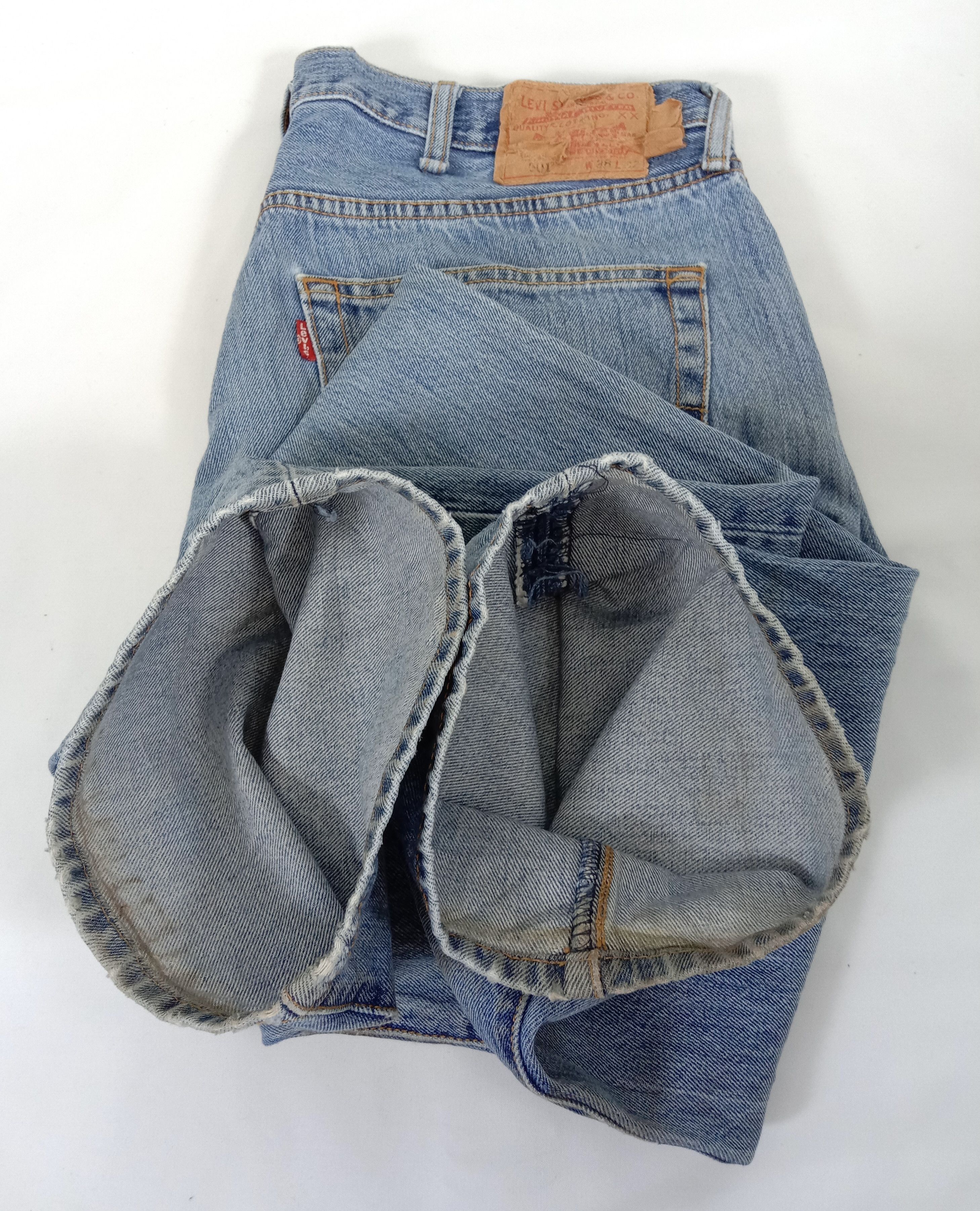 Levi's Vintage Levi's 501 Jeans Blue Wash Button Fly Denim Size US 38 / EU 54 - 17 Thumbnail