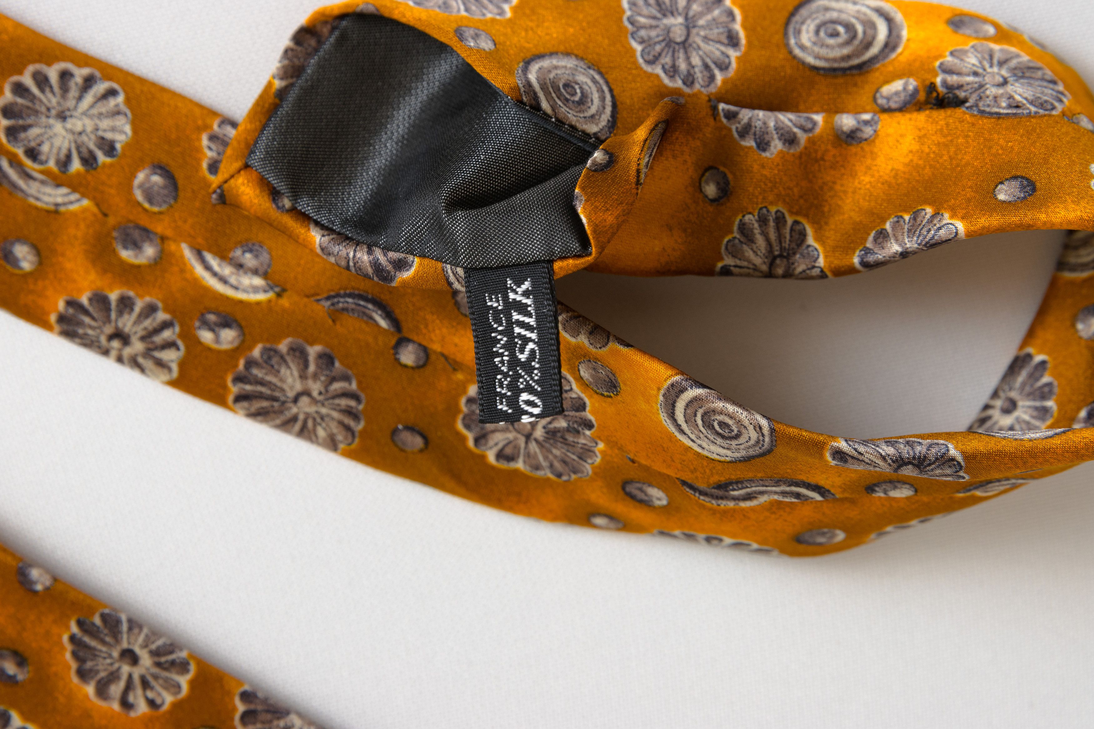 Lanvin Lanvin made in France Tie abstract pattern Silk necktie Size ONE SIZE - 10 Thumbnail