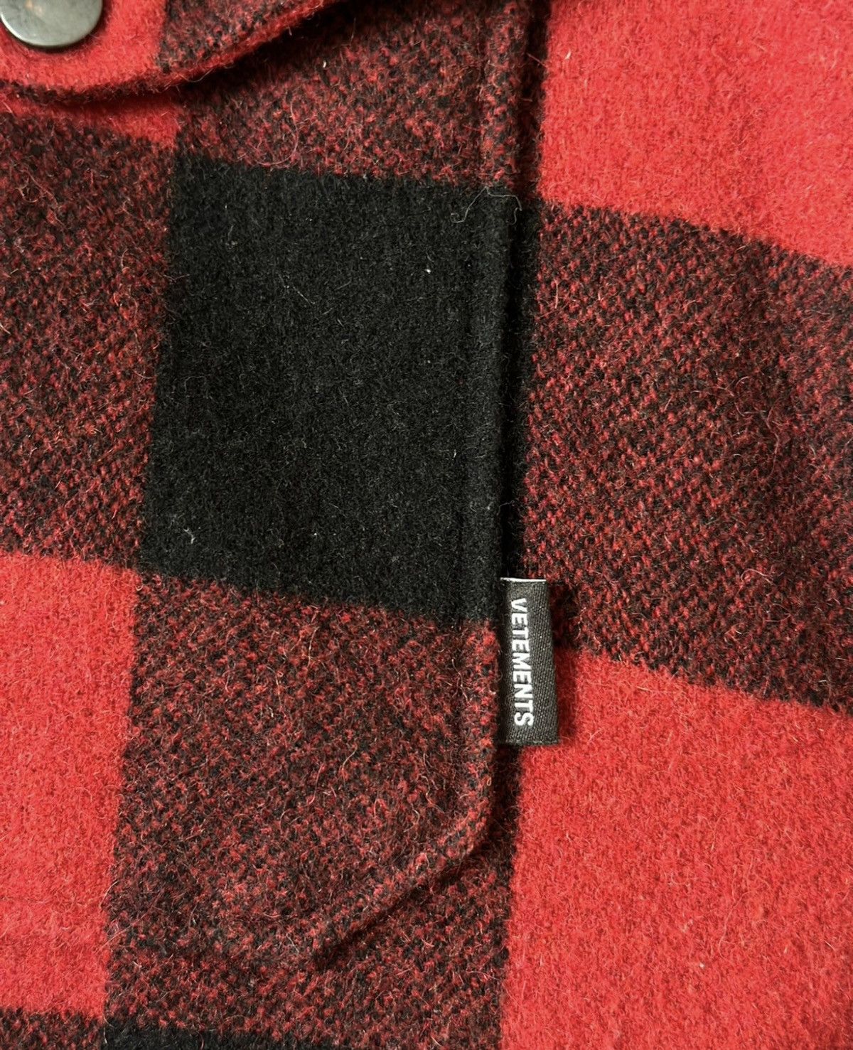 Vetements Vetements Padded Flannel Jacket Oversized Sz.M Size US M / EU 48-50 / 2 - 4 Thumbnail