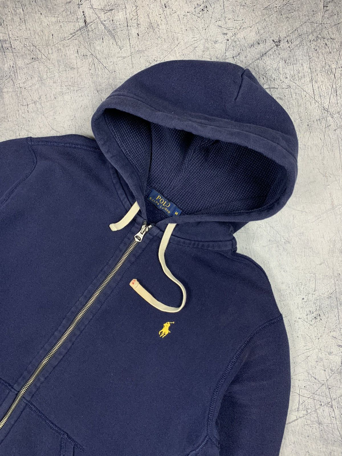Polo Ralph Lauren × Vintage Vintage Polo Ralph Lauren Zip Hoodie Embroidered Logo Y2K Size US M / EU 48-50 / 2 - 2 Thumbnail
