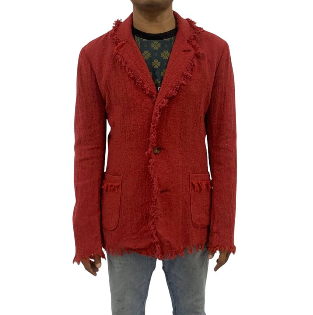 45rpm R by 45Rpm Rare Hairy Style Wool Jacket Made in Japan Size US S / EU 44-46 / 1 - 3 Thumbnail