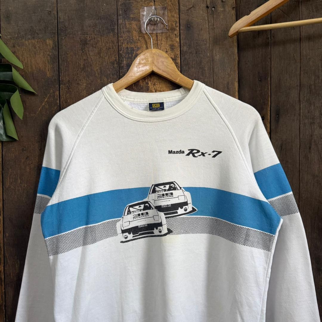 Vintage Vintage Mazda Rx-7 Sweatshirt Size US M / EU 48-50 / 2 - 3 Thumbnail