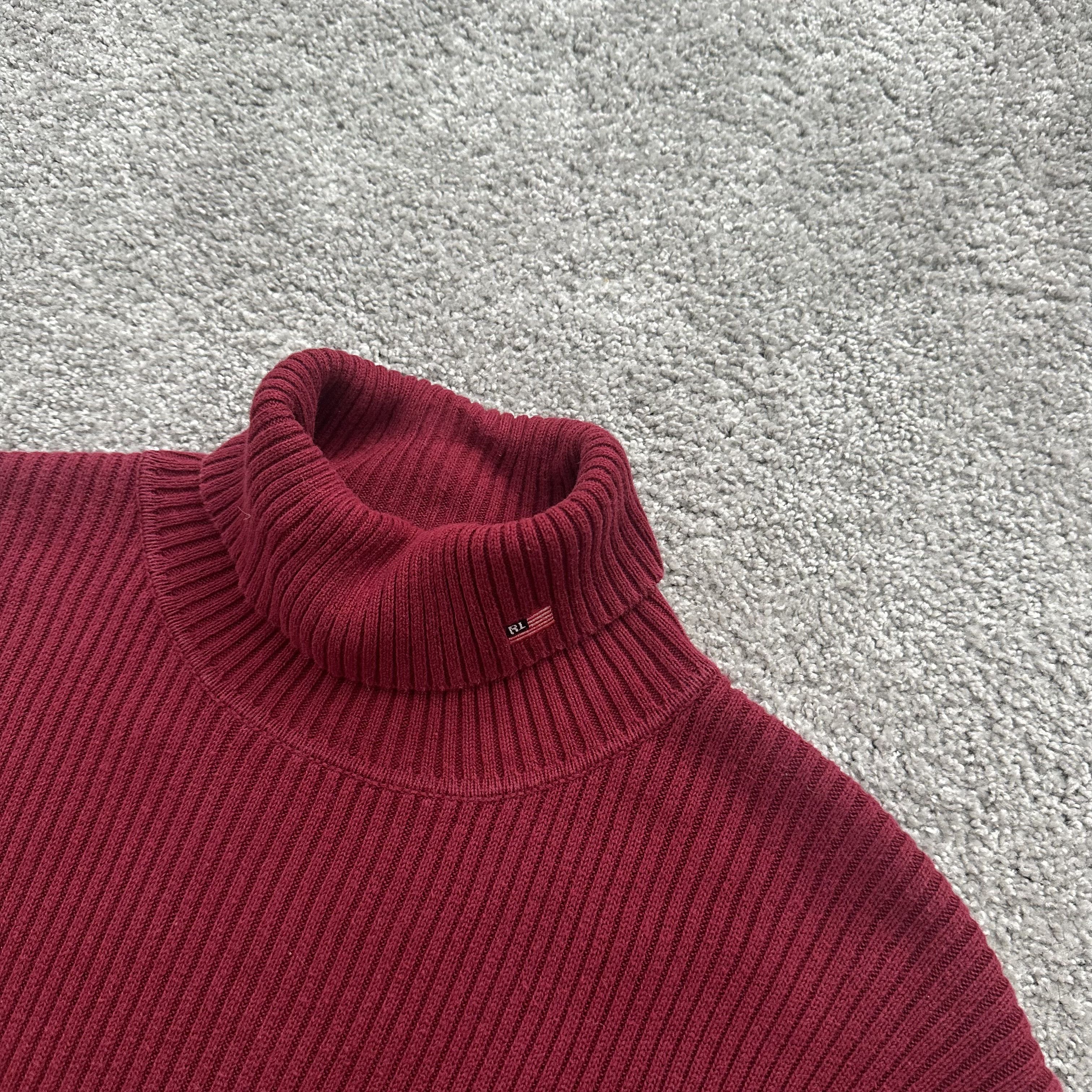 Polo Ralph Lauren Ralph Lauren Polo Jeans CO. High Neck Vintage Sweater Size US M / EU 48-50 / 2 - 2 Thumbnail