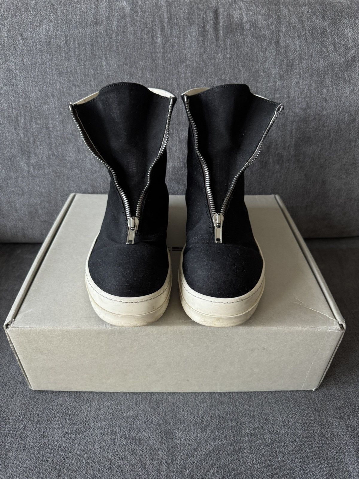 Rick Owens Drkshdw Rick Owens Zip Front Boots Avantgarde Sneakers Mens Size US 10.5 / EU 43-44 - 2 Thumbnail