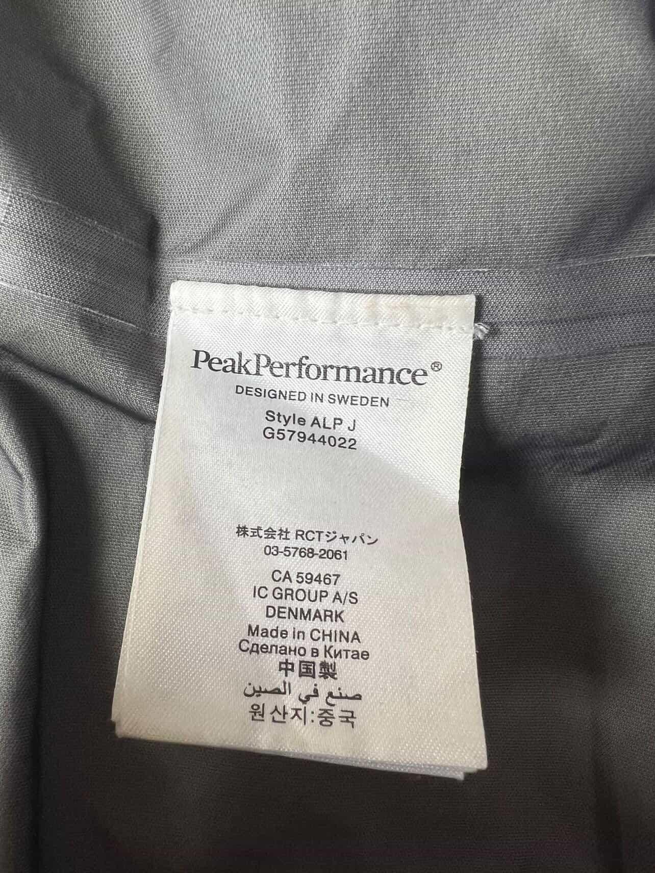 Peak Performance Peak Performance Alpine Jacket Recco Gore-Tex Size US XXL / EU 58 / 5 - 6 Thumbnail