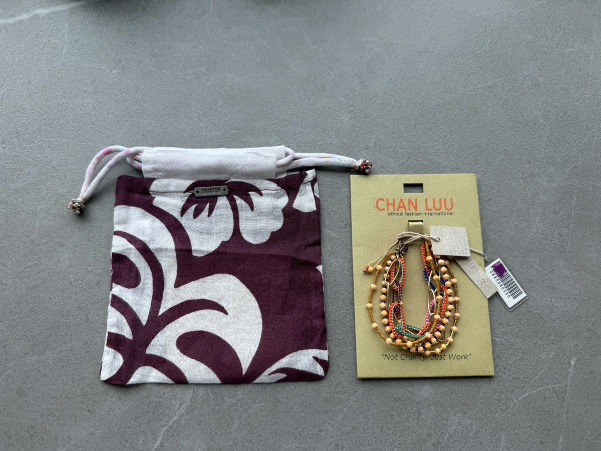 Japanese Brand CHAN LUU Hand Made Hippies Surfing Unisex Beads Bracelet Size ONE SIZE - 7 Thumbnail