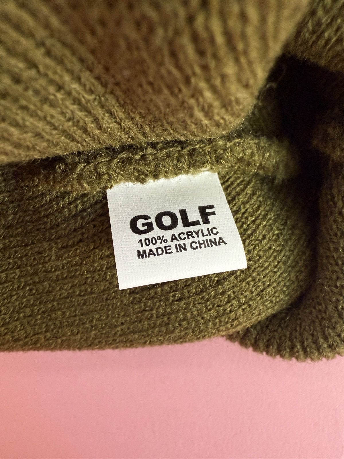 Golf Wang Golf Wang beanie rubber G patch Size ONE SIZE - 3 Thumbnail