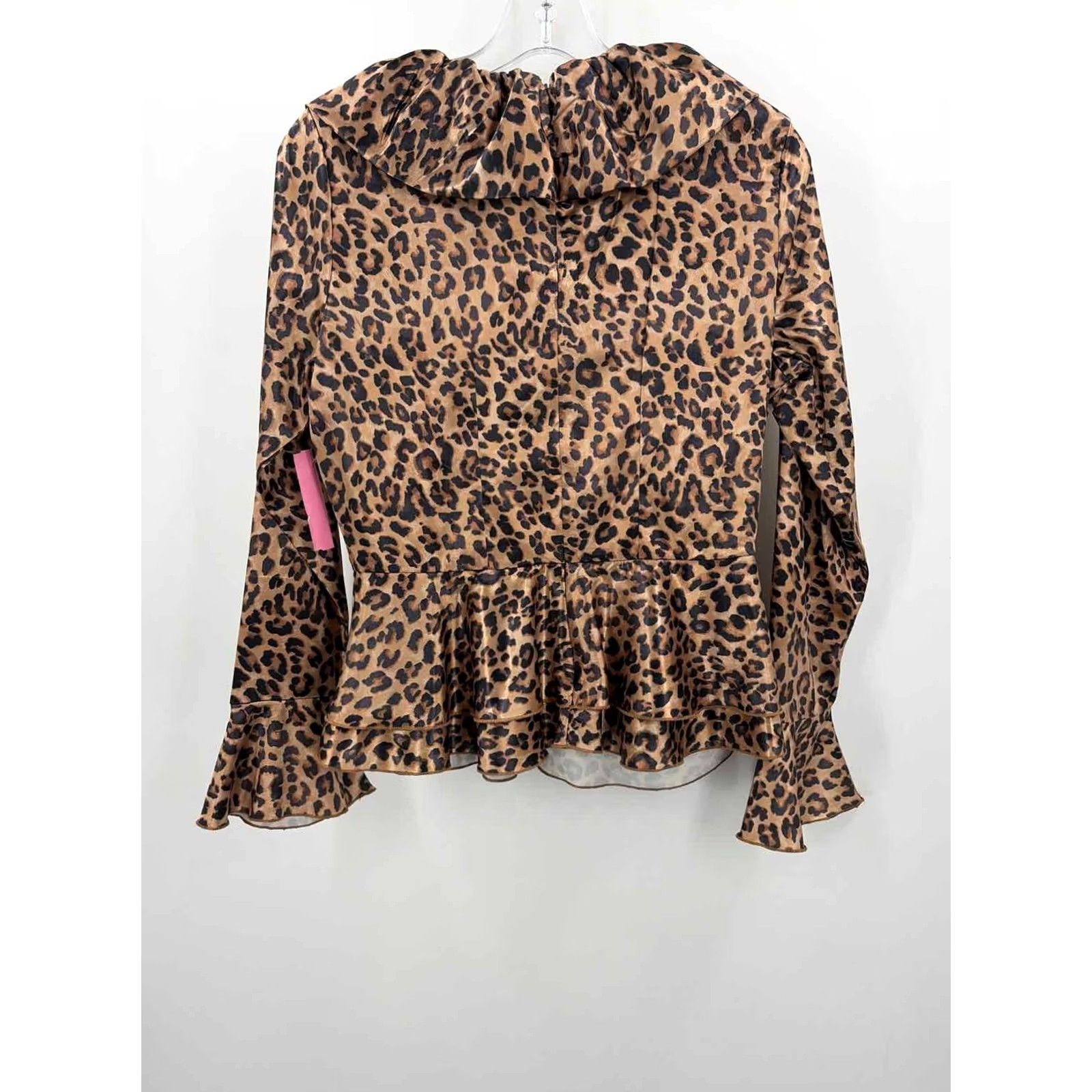 Boston Proper Boston Proper Brown Size 6 Long Sleeve Blouse Size M / US 6-8 / IT 42-44 - 2 Thumbnail