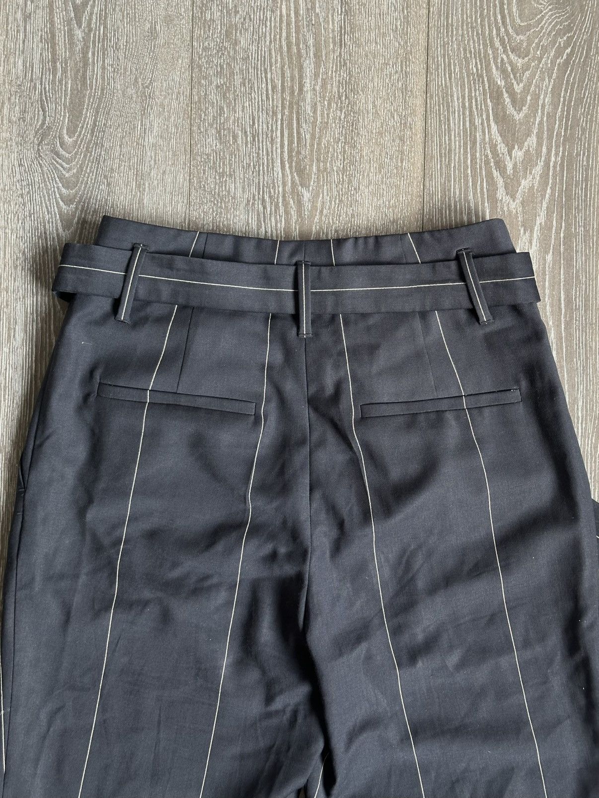 Brunello Cucinelli Classic Brunello Cucinelli Striped Trousers with Waistband Size 26" / US 2 / IT 38 - 4 Thumbnail