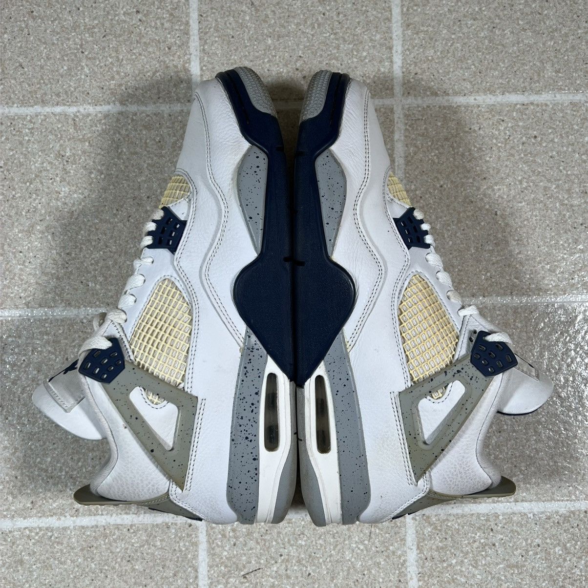 Jordan Brand Air Jordan 4 Midnight Navy Men's Sneakers Size 9.5 White Size US 11 / EU 44 - 7 Thumbnail
