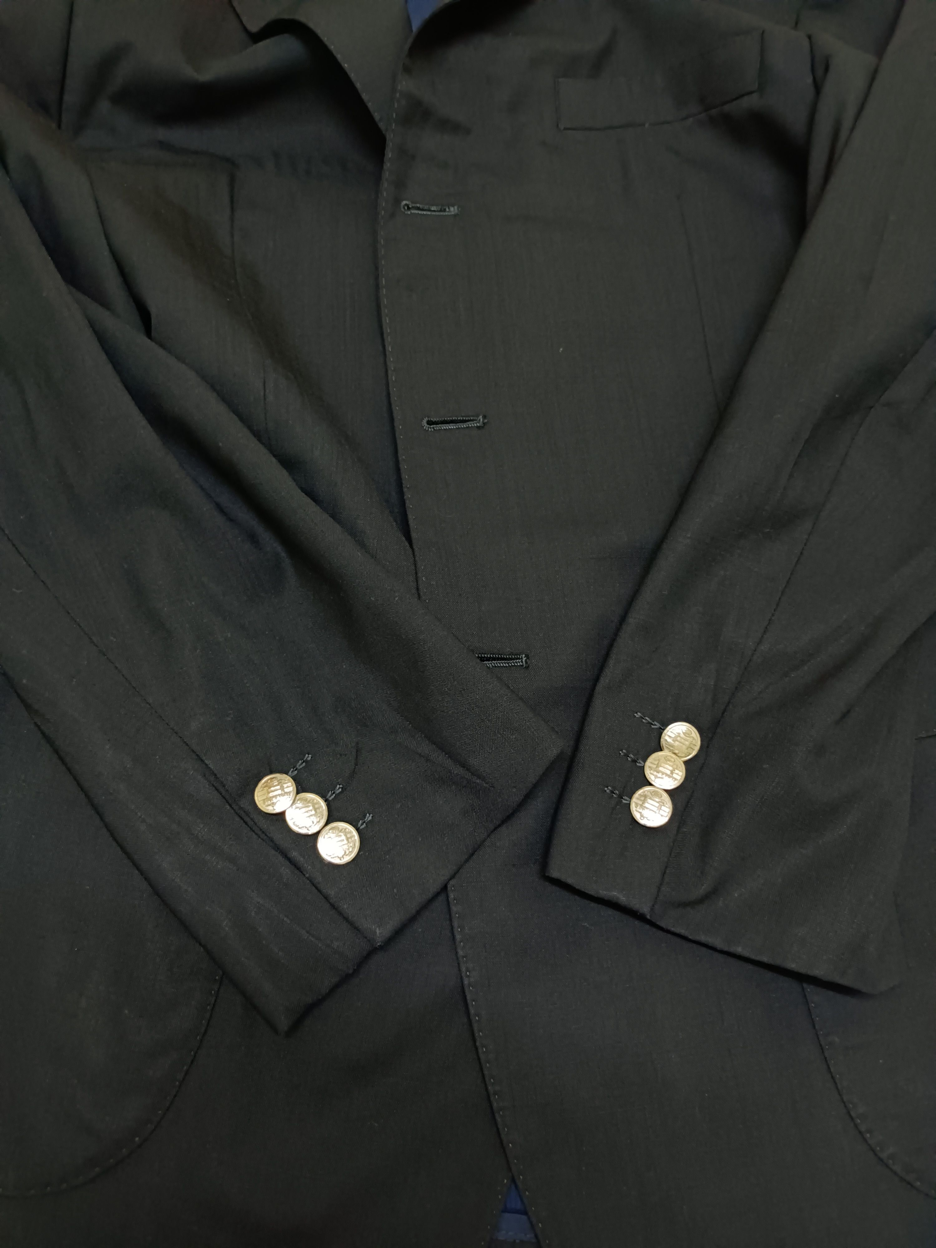 J. Press Rare Vintage J.PRESS Wool Blend Silver Button Blazer Jacket Size 40R - 5 Thumbnail