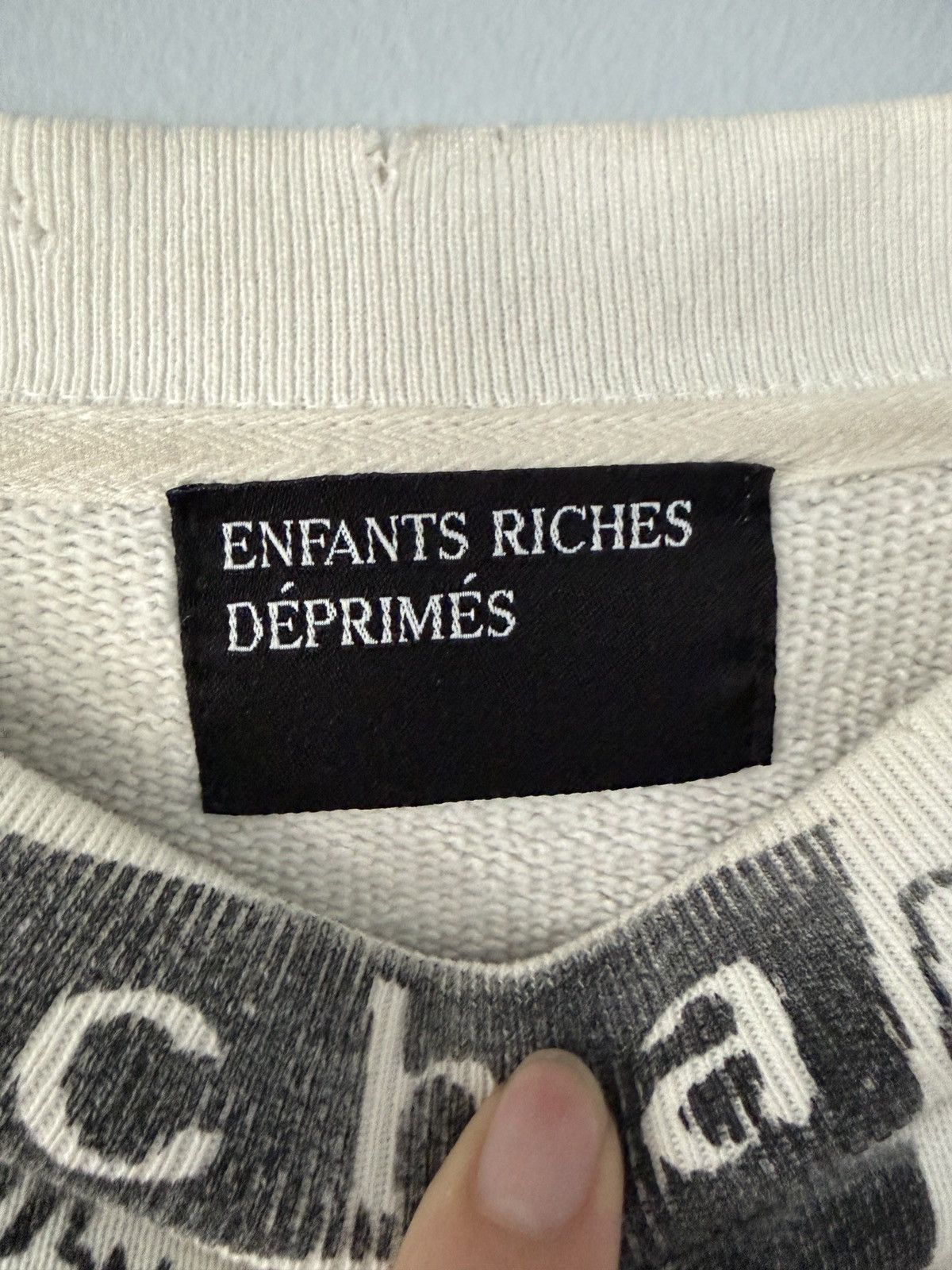 Enfants Riches Deprimes Enfants Riches Deprimes Absence That Dominates Sweater Size US L / EU 52-54 / 3 - 2 Thumbnail