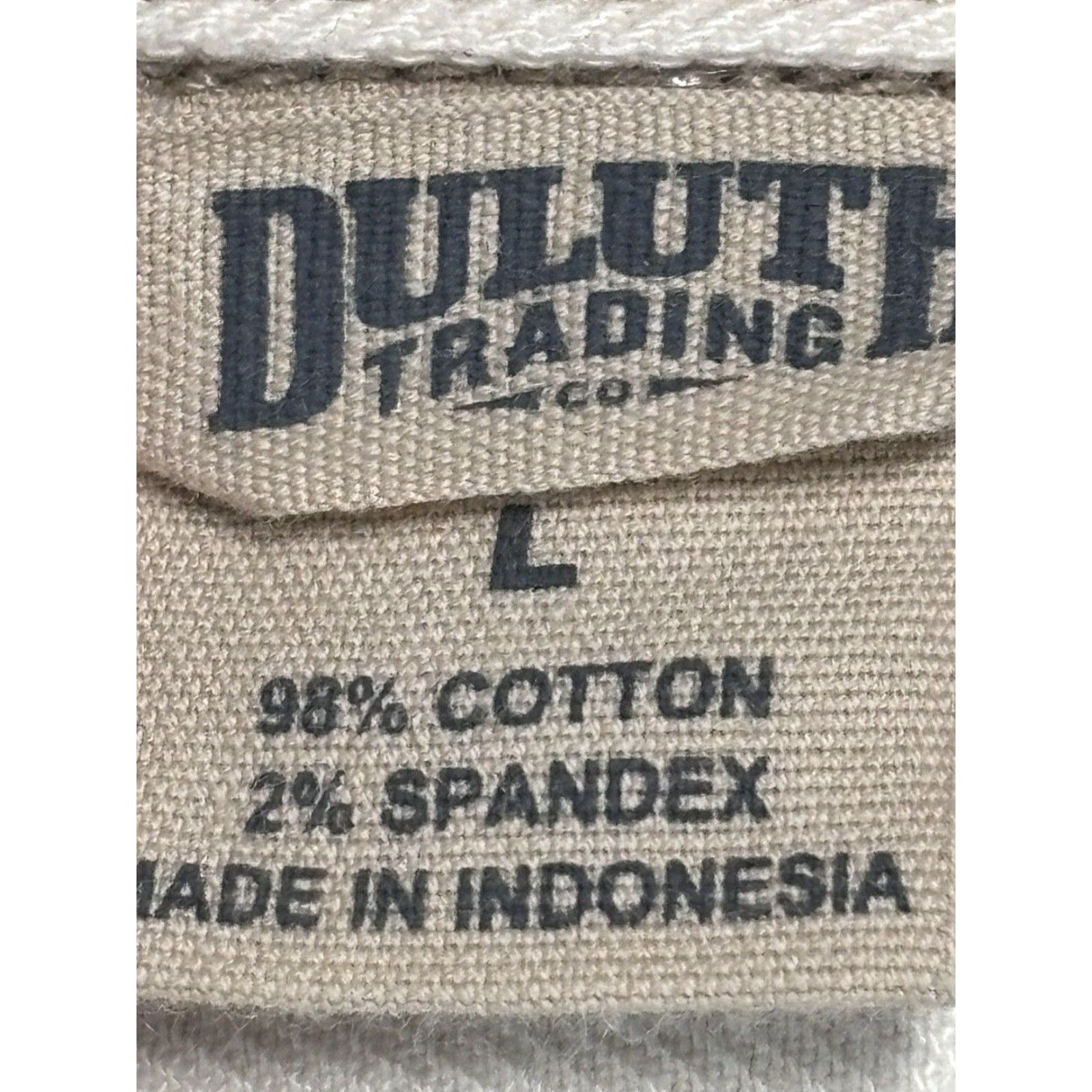 Duluth Trading Company Duluth Trading Co Shirt Dress Ivory Denim Long Sleeve Large Pockets Casual Womens Size 36" / US 14 / IT 50 - 6 Thumbnail