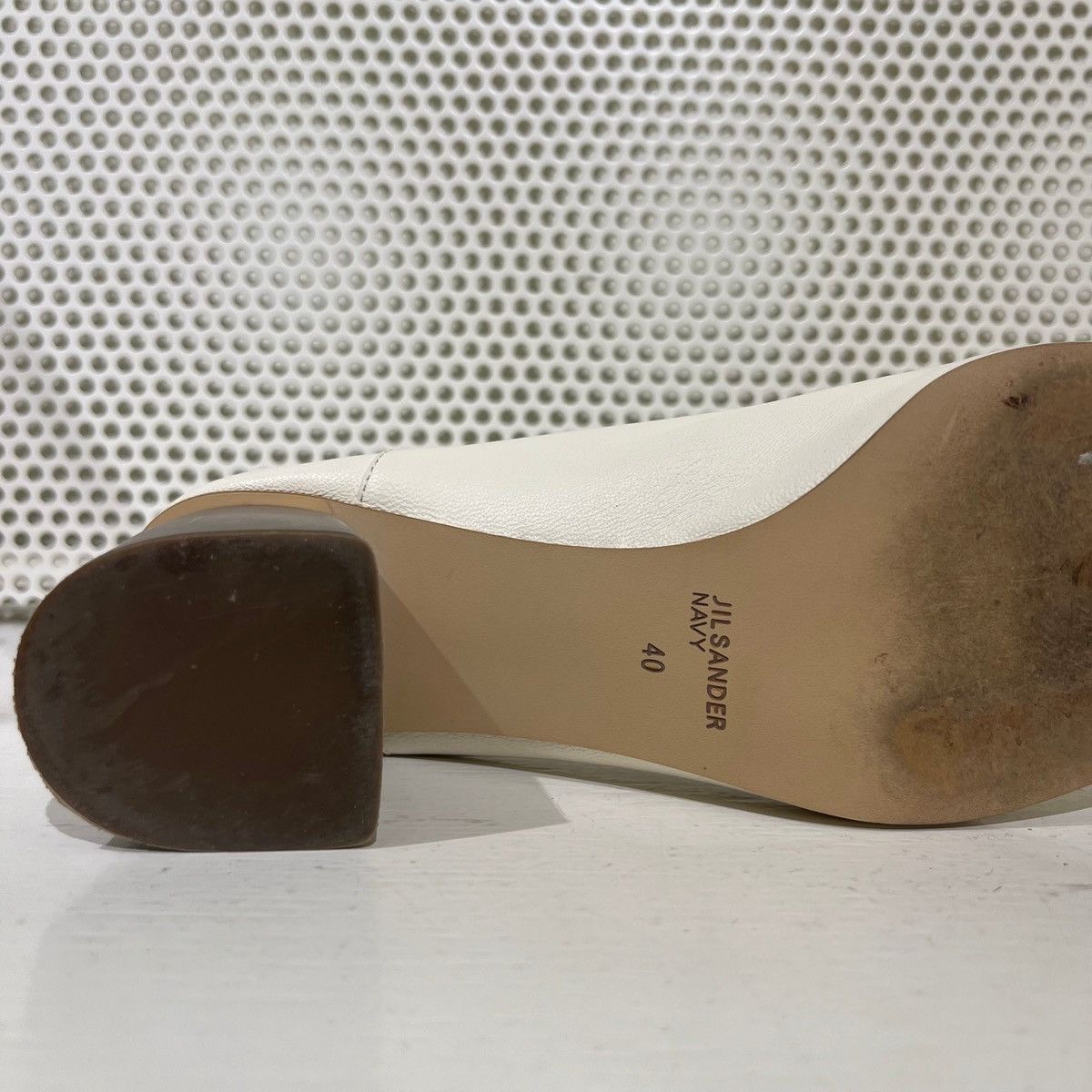 Jil Sander Jil Sander White Mules Size US 9 / IT 39 - 3 Thumbnail