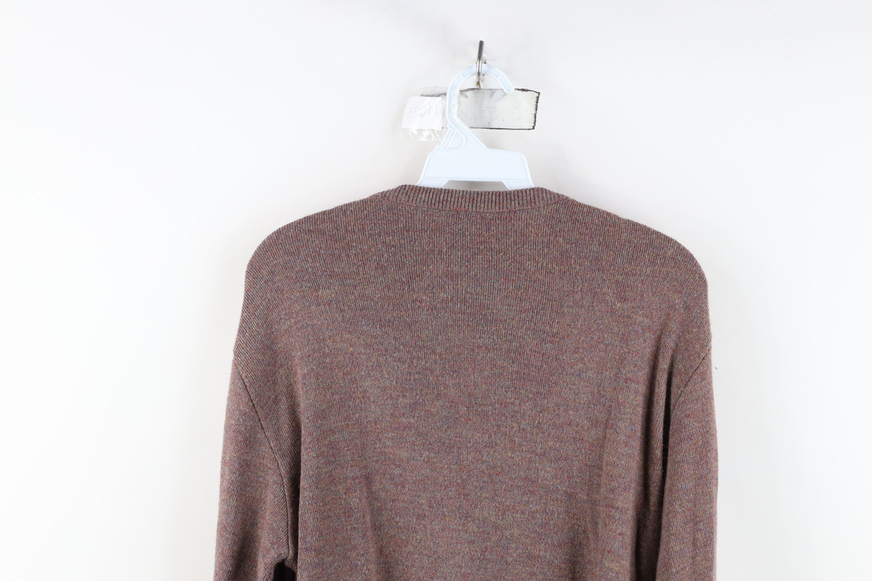 Vintage Vintage 70s Streetwear Rainbow Fleck Soft Knit Sweater USA Size US L / EU 52-54 / 3 - 8 Thumbnail