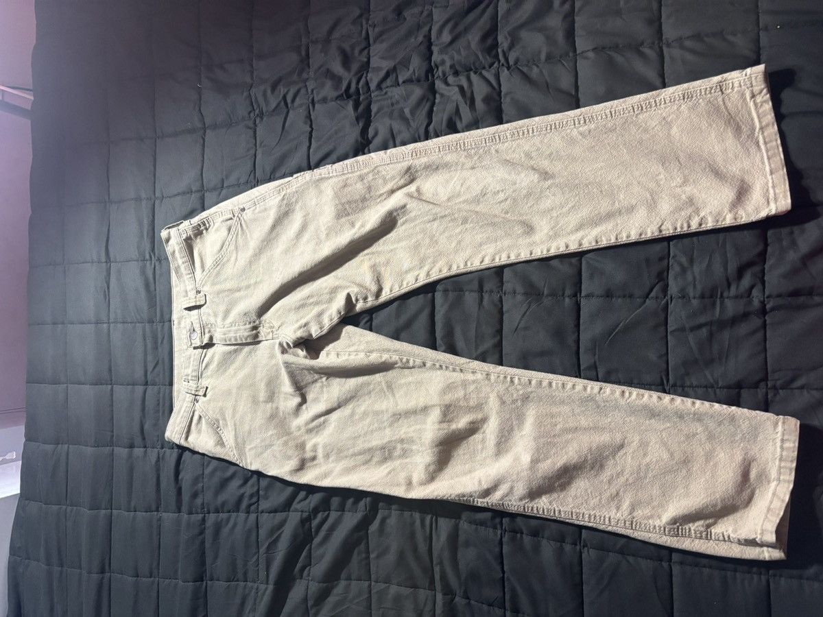 Wrangler Wrangler Cream Cargo Pants Size US 30 / EU 46 - 1 Thumbnail