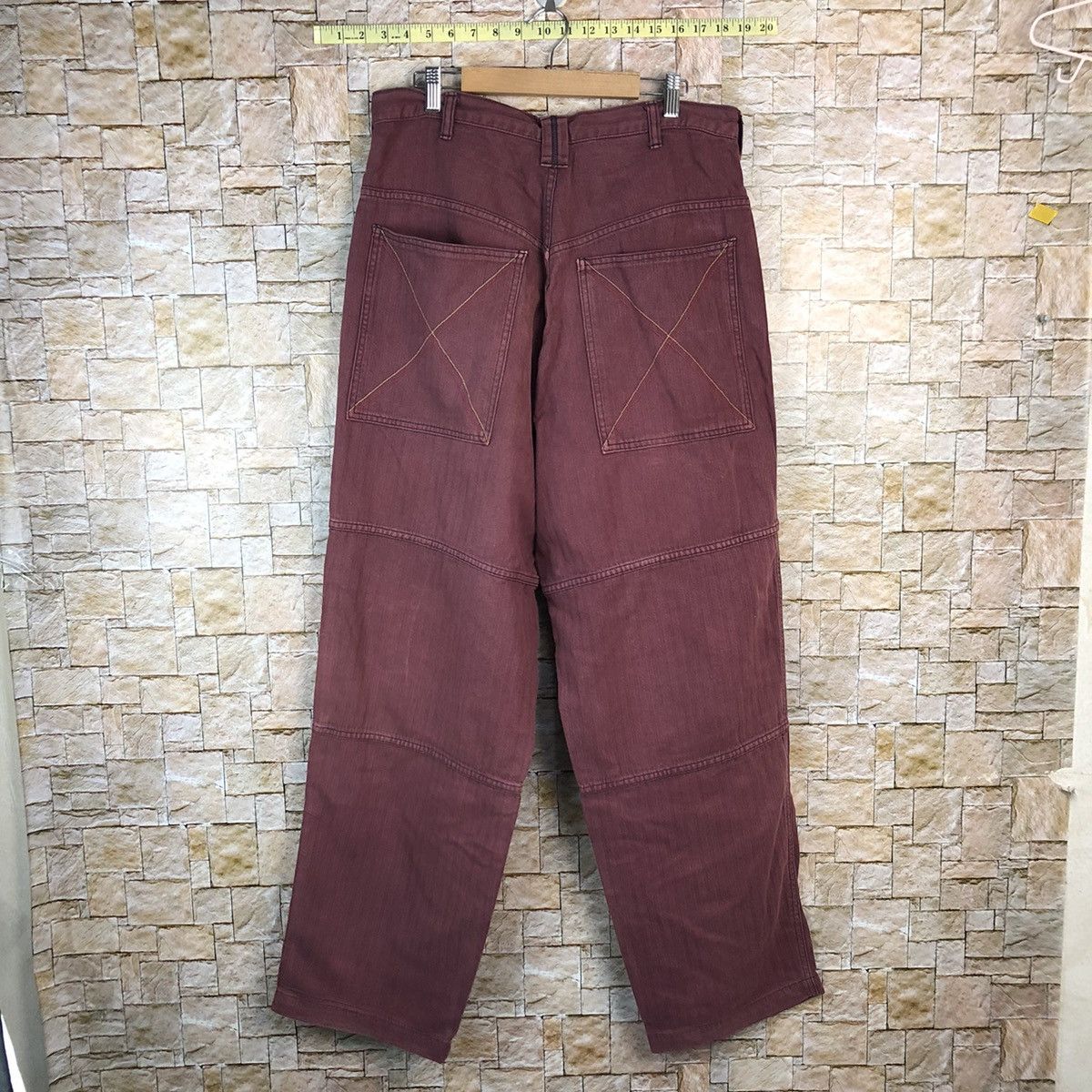 Japanese Brand Japanese Brand Purple vintage Casual Pants #A1038 Size US 32 / EU 48 - 12 Thumbnail
