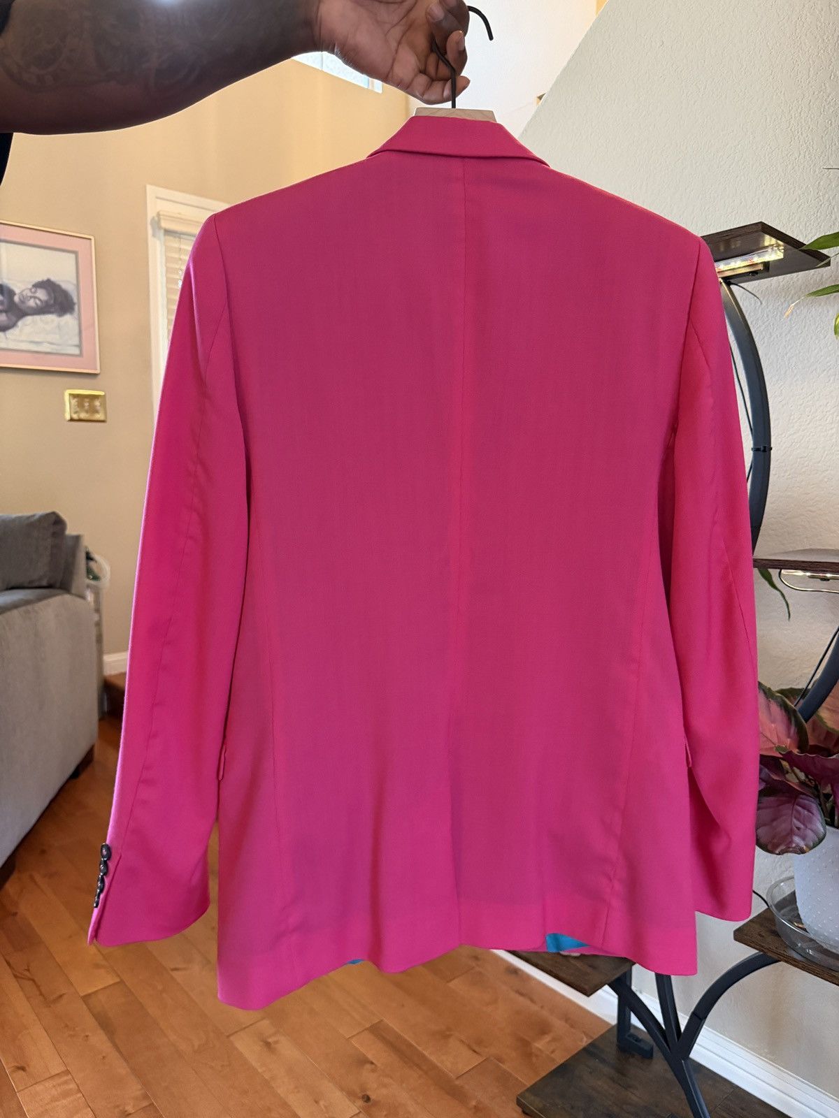 H&M × Versace Hot Pink Two-Piece Suit Size 36R - 2 Thumbnail