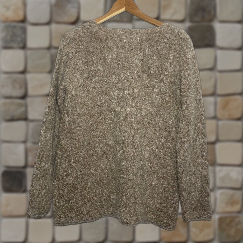 Eileen Fisher VINTAGE Women’s Eileen Fisher V-Neck Pullover Sweater Merino Wool Mohair Sz S Size S / US 4 / IT 40 - 1 Thumbnail