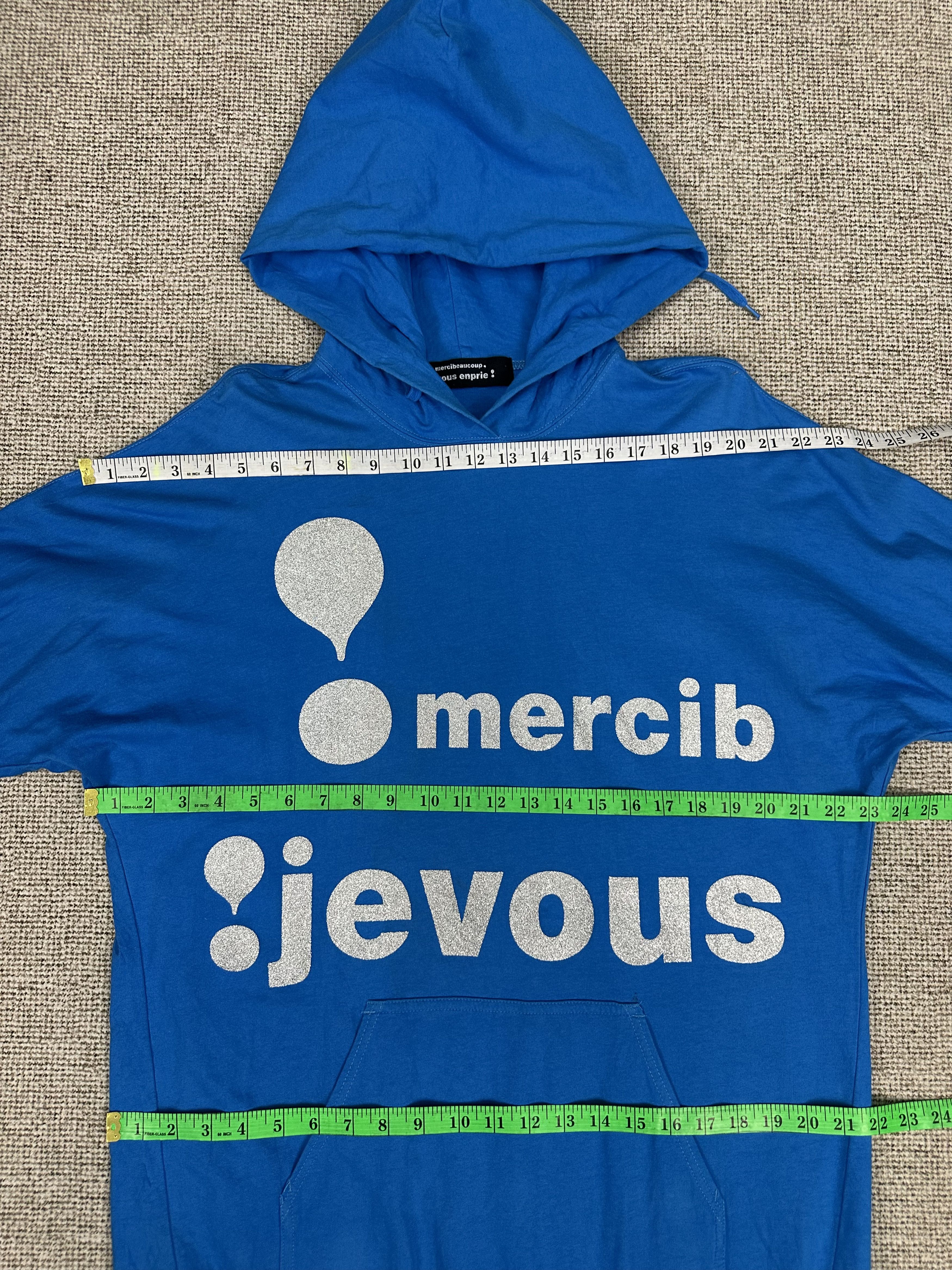 mercibeaucoup Mercibeaucoup Jevous Enprie Issey Miyake Long Hoodie VT18 Size US L / EU 52-54 / 3 - 4 Thumbnail