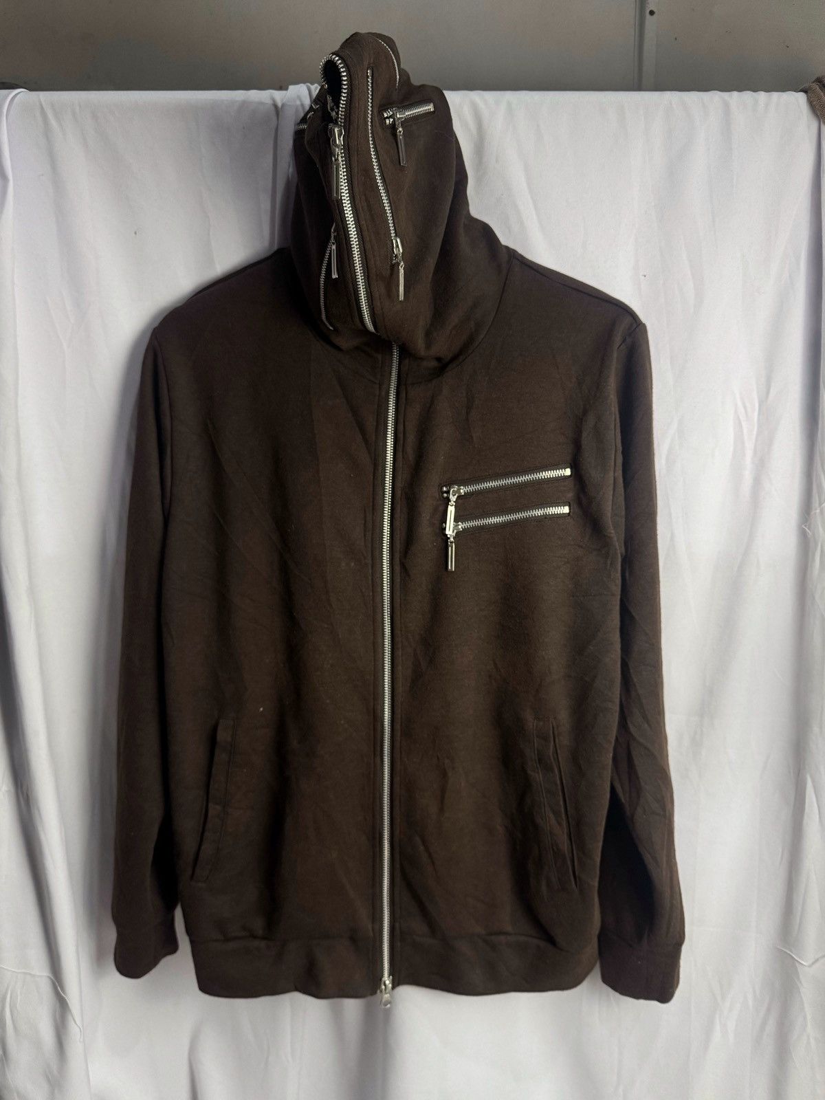 Yasuyuki Ishii Multi Zipper Hoodie Archived Styled Japanese Size US L / EU 52-54 / 3 - 3 Thumbnail