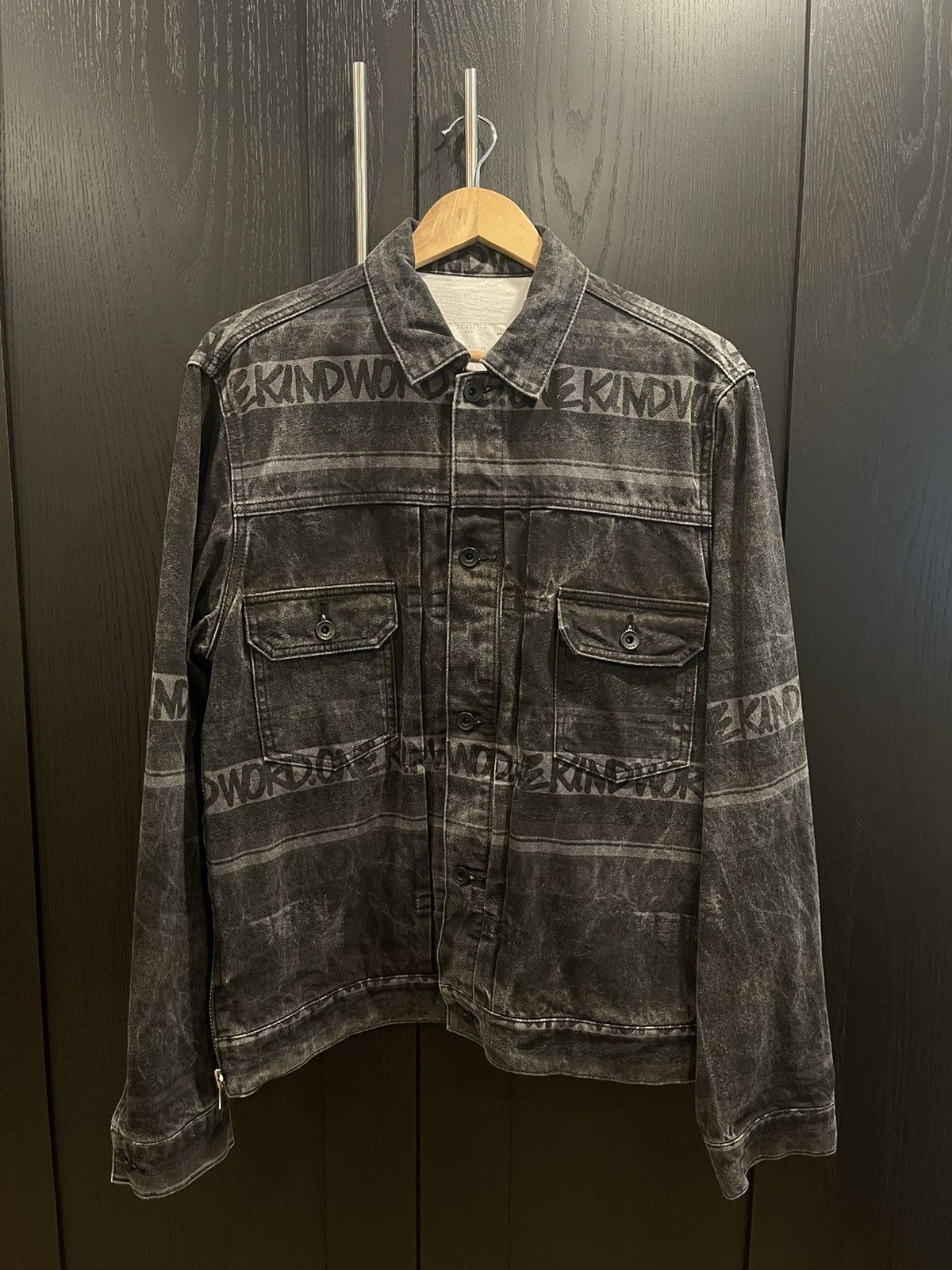 Sacai Sacai x Eric Haze Denim Jacket Size US M / EU 48-50 / 2 - 1 Thumbnail